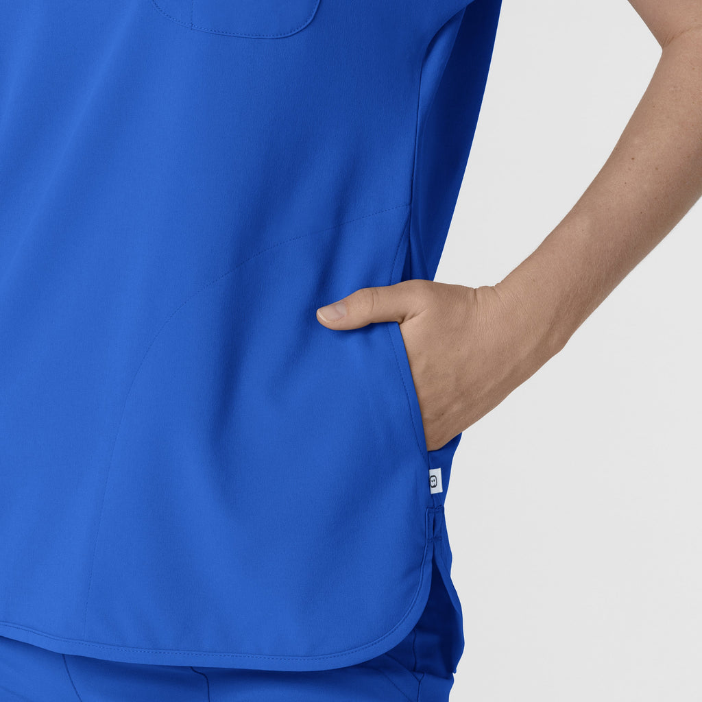 RENEW 6634 Dolman Scrub Top Royal