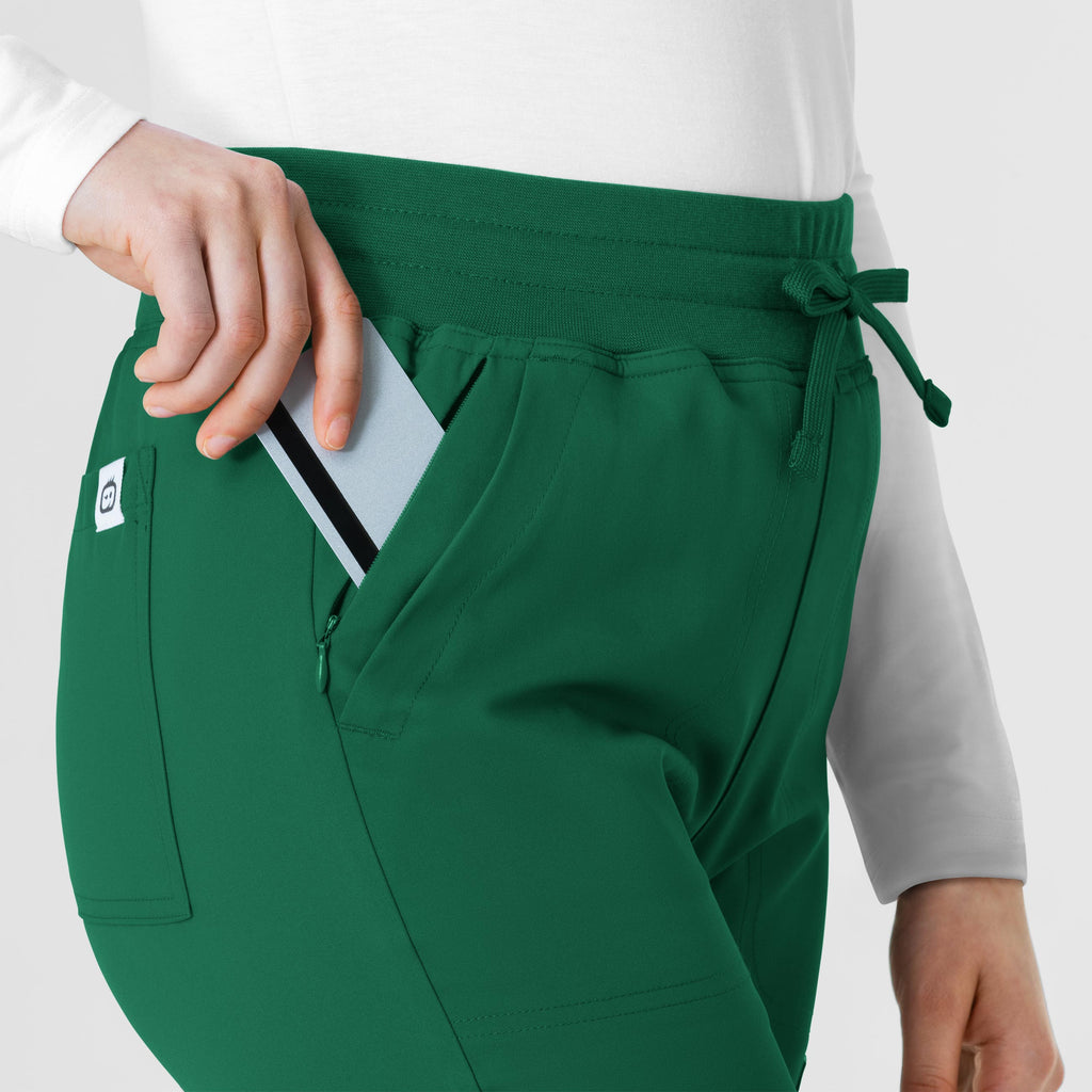 Thrive 5222 Cargo Straight Slim Leg Scrub Pants Hunter