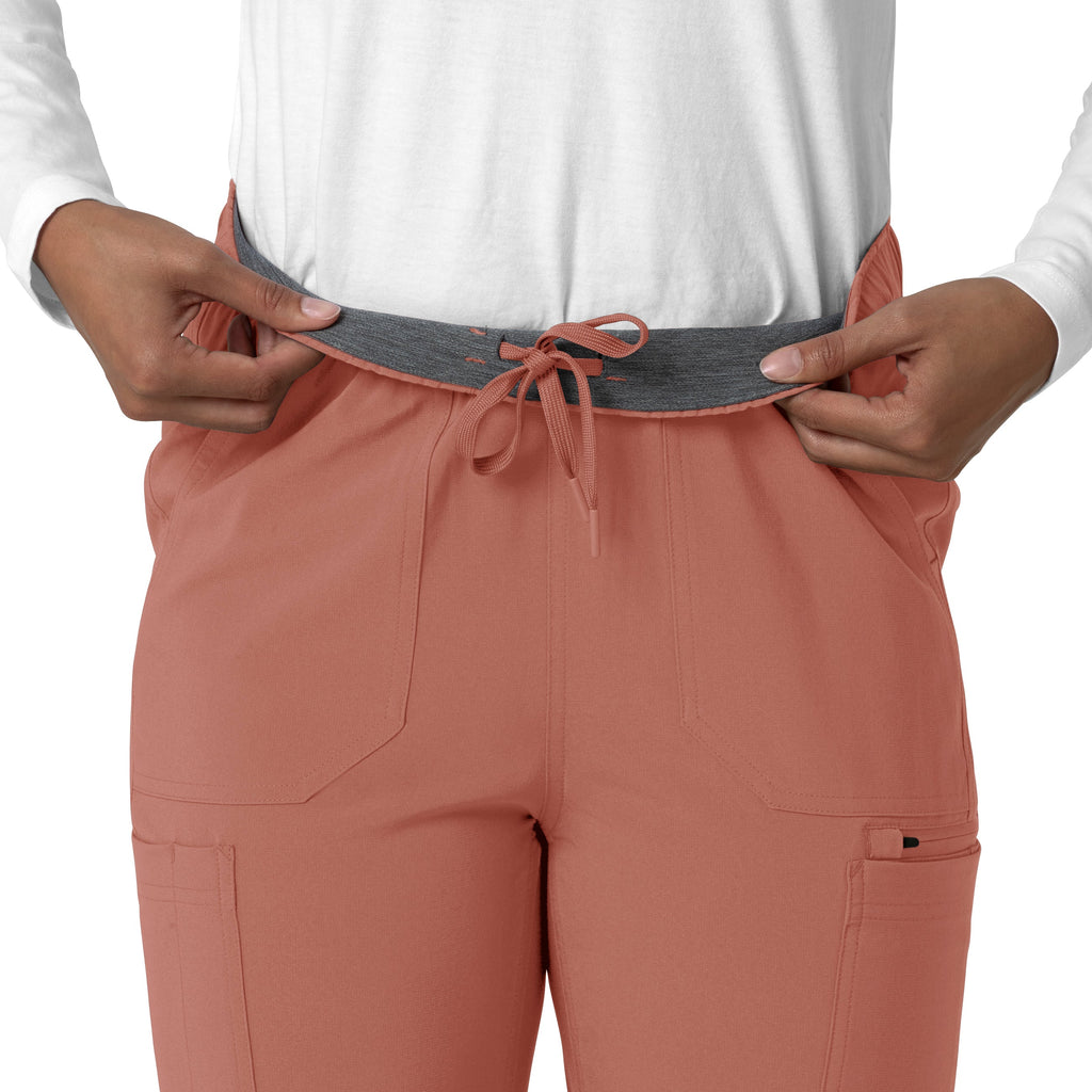 Force Cross-Flex C53210 Straight Leg Cargo Scrub Pants Wildrose