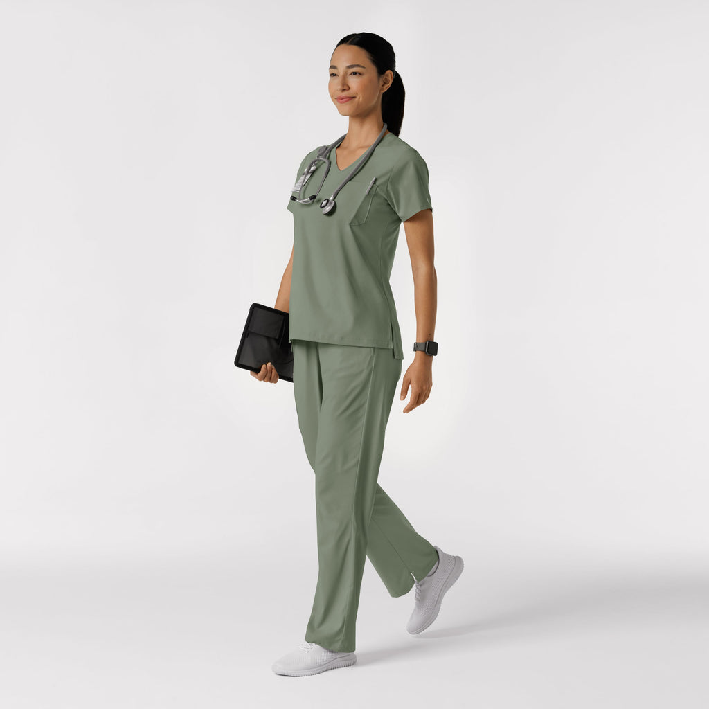 Boundless 5251 Bootcut Scrub Pants Sage