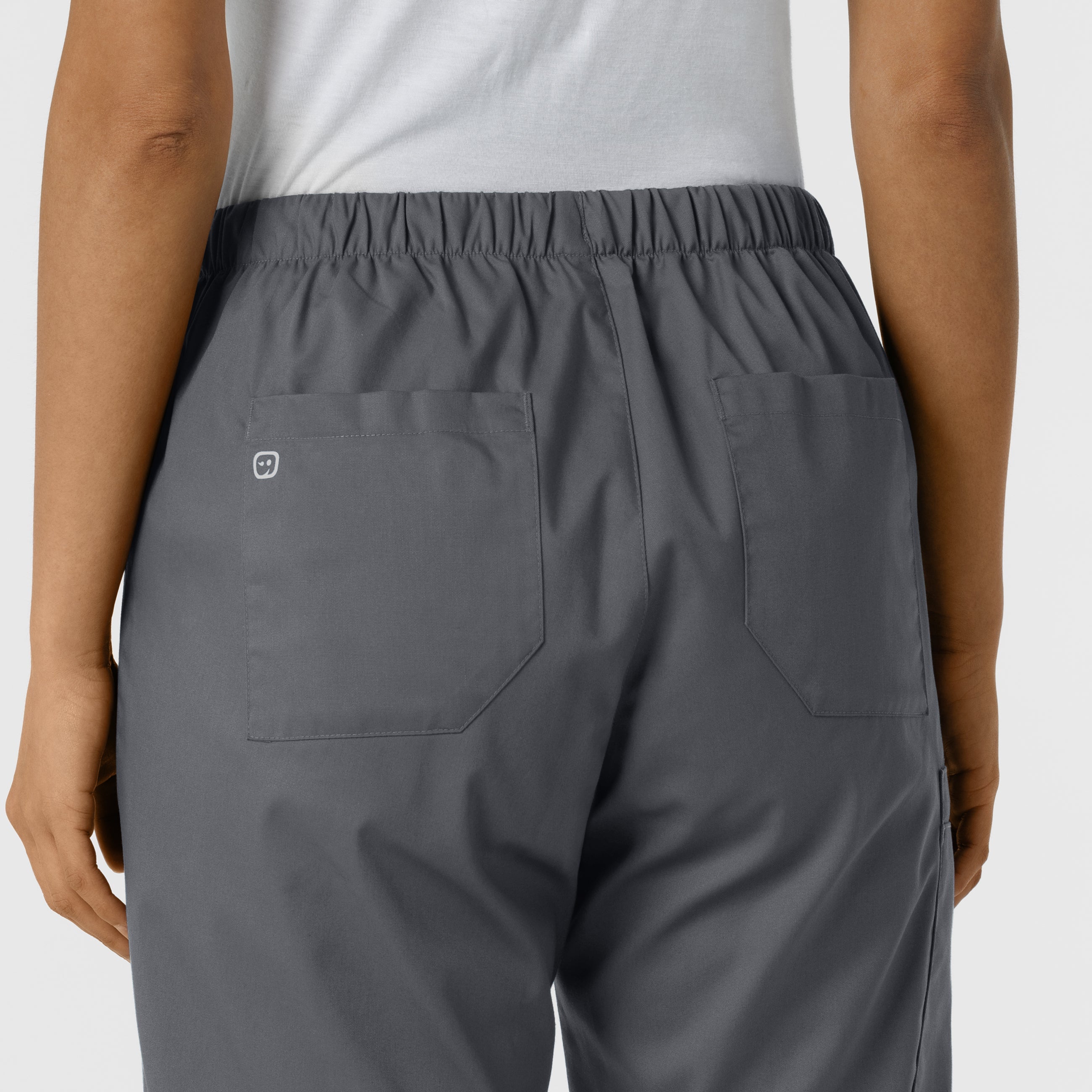 WonderWORK 506 Cargo Jogger Scrub Pants Pewter