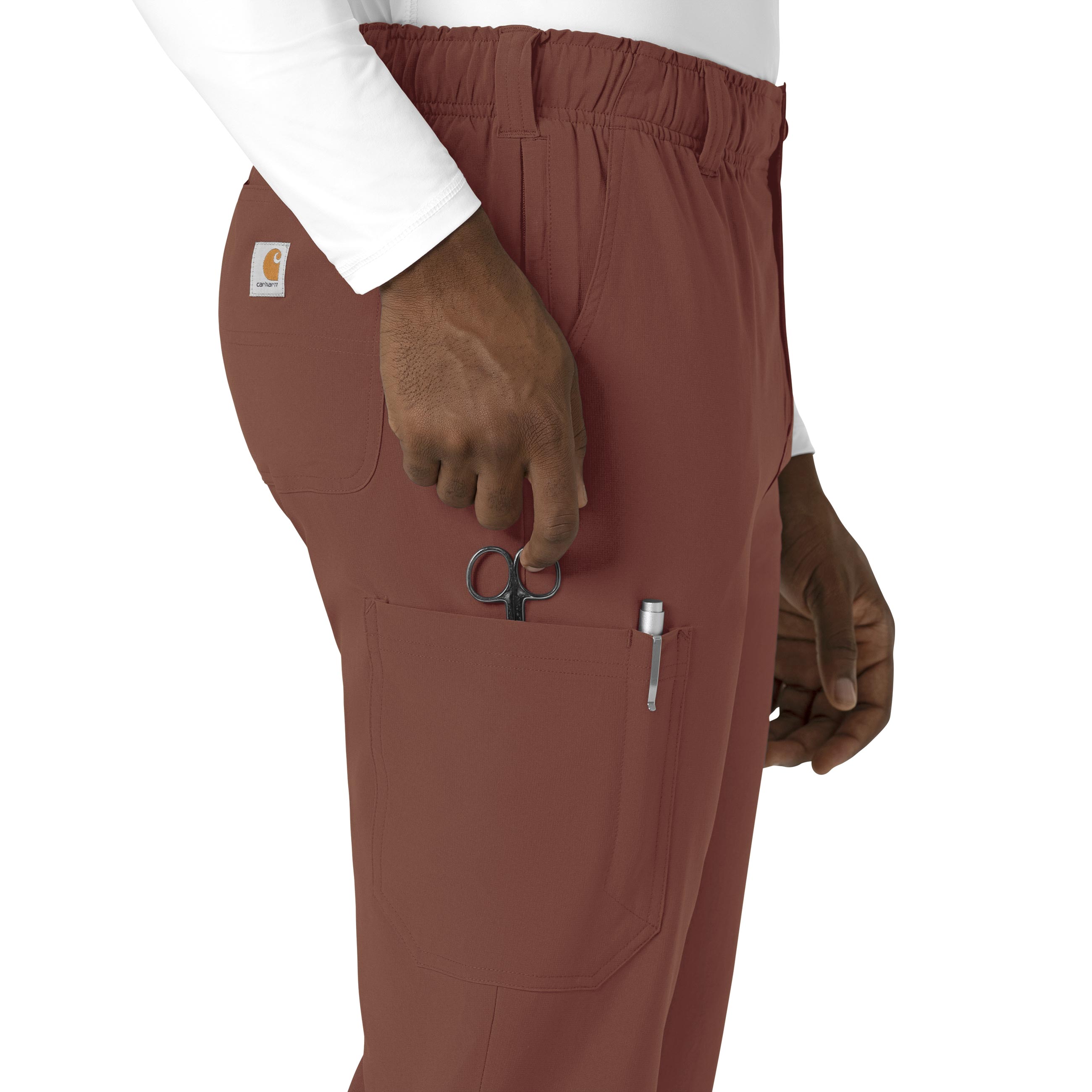 Force Cross-Flex C56410 Men's Straight Leg Scrub Pants Sable