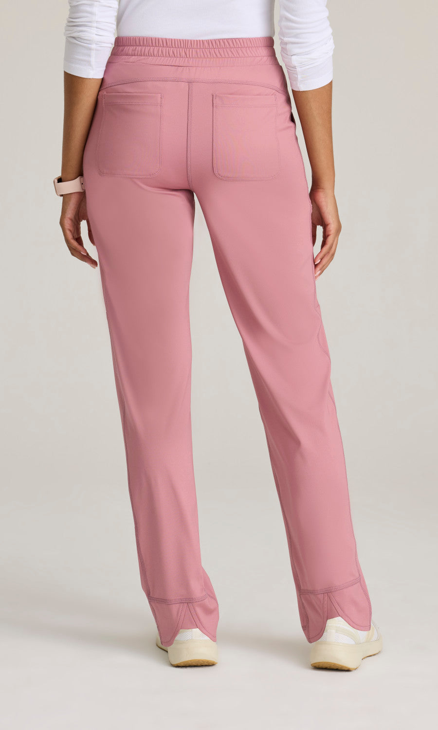 Grey's Anatomy Knits GRSP685 Momentum Knit Scrub Pants Canyon Pink