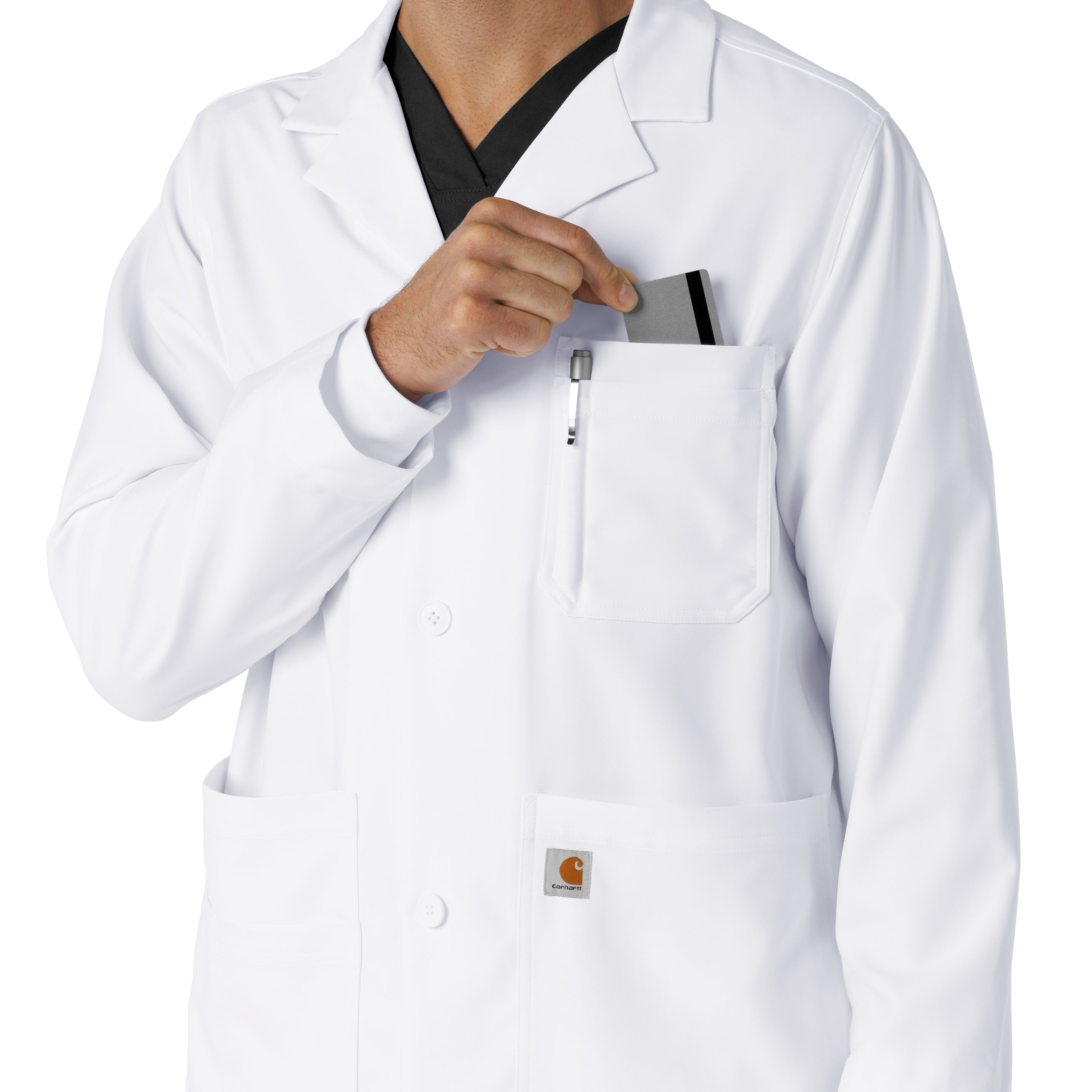 Lab Coats C71005 Men's Consultation Lab Coat White