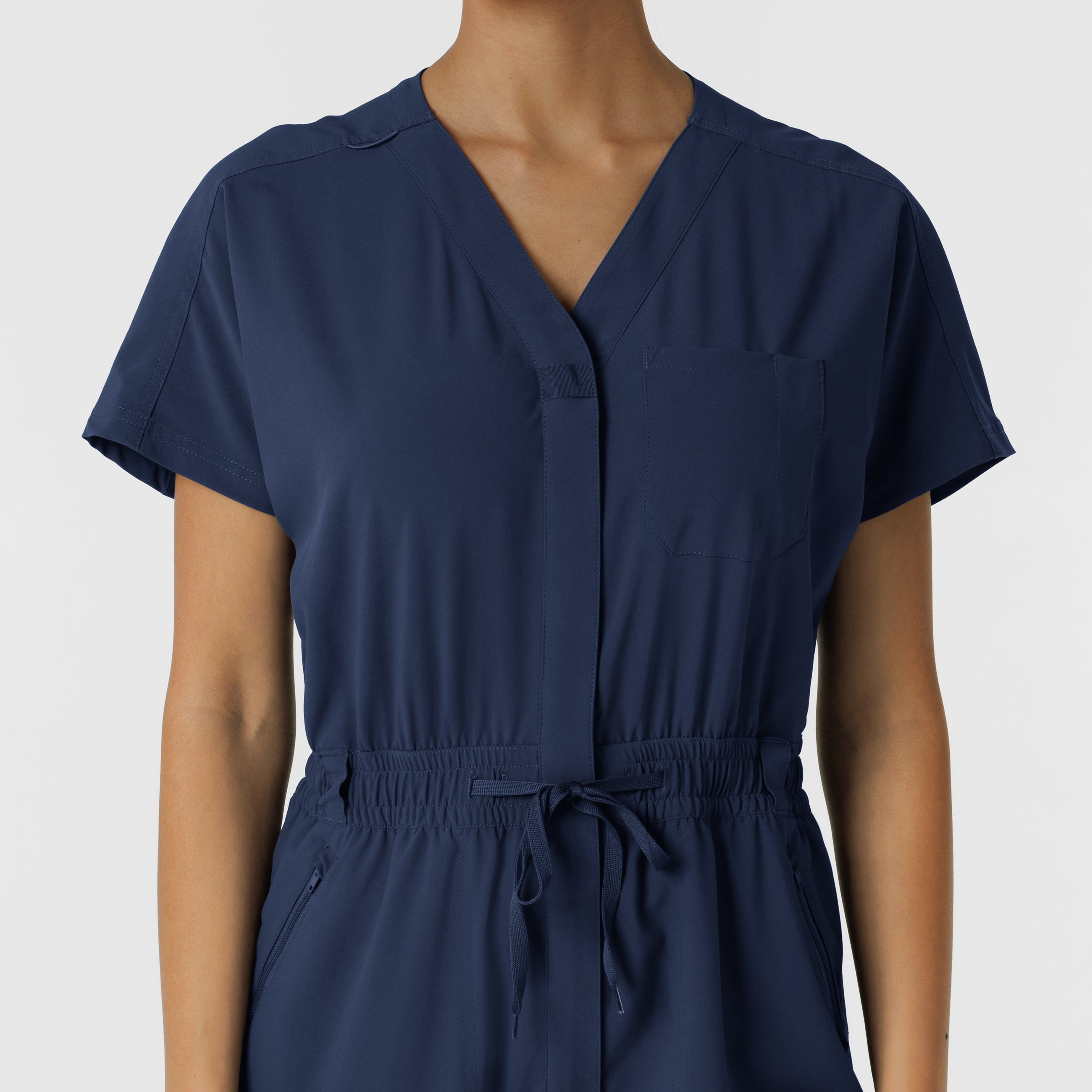 RENEW 3234 Cargo Jogger Scrub Jumpsuit Navy