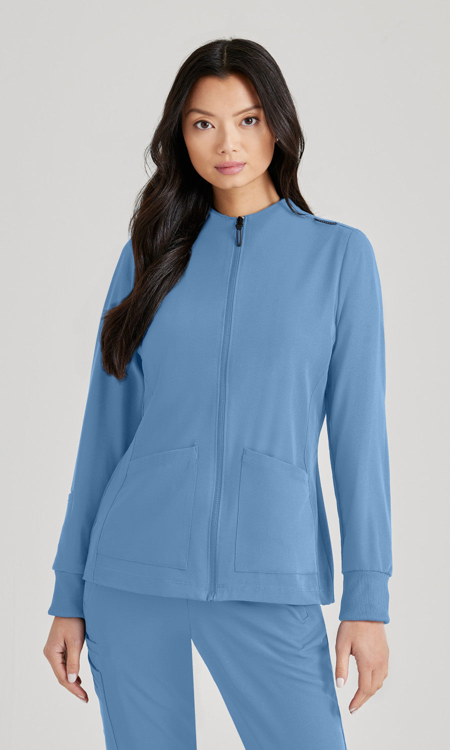 Barco Unify BUW884 Team Scrub Jacket Ciel Blue