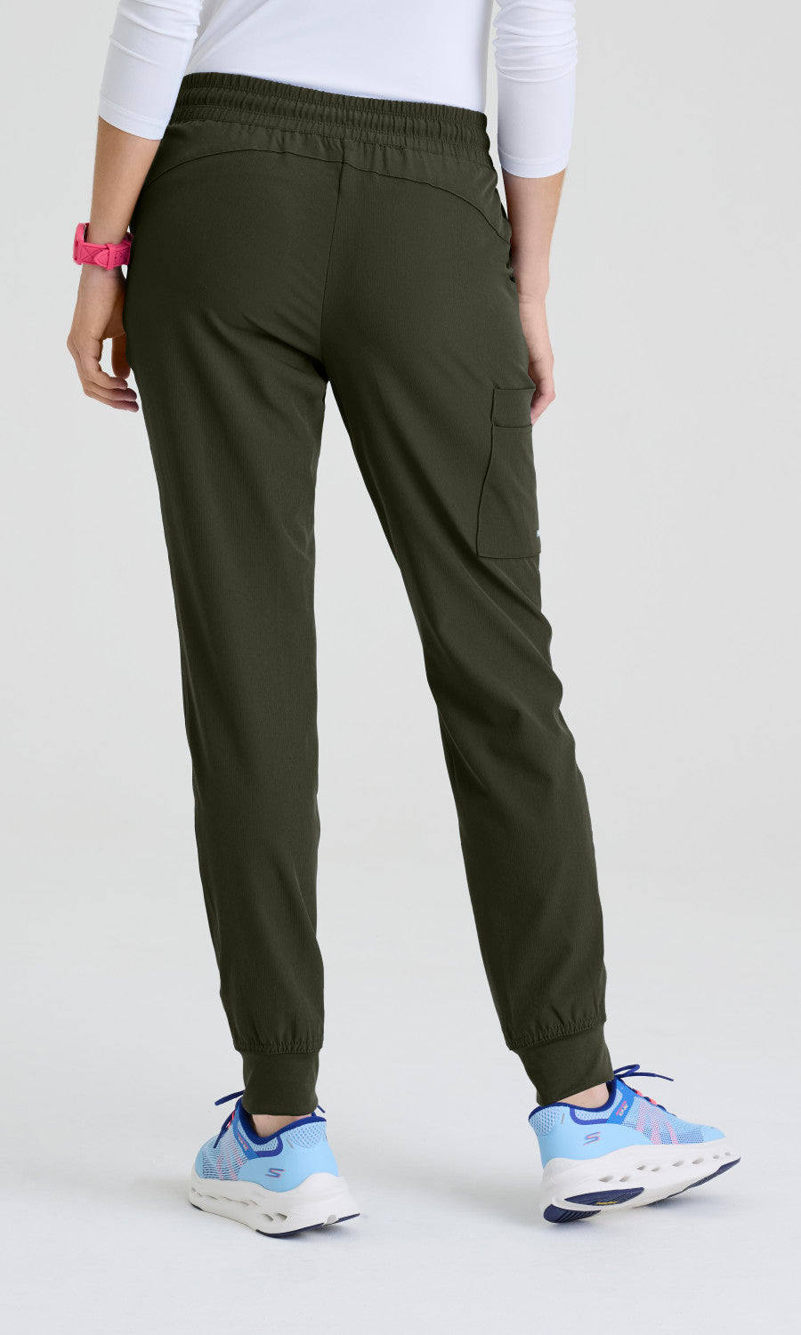 Skechers SKP552 Women's Theory Jogger in Olive by Barco