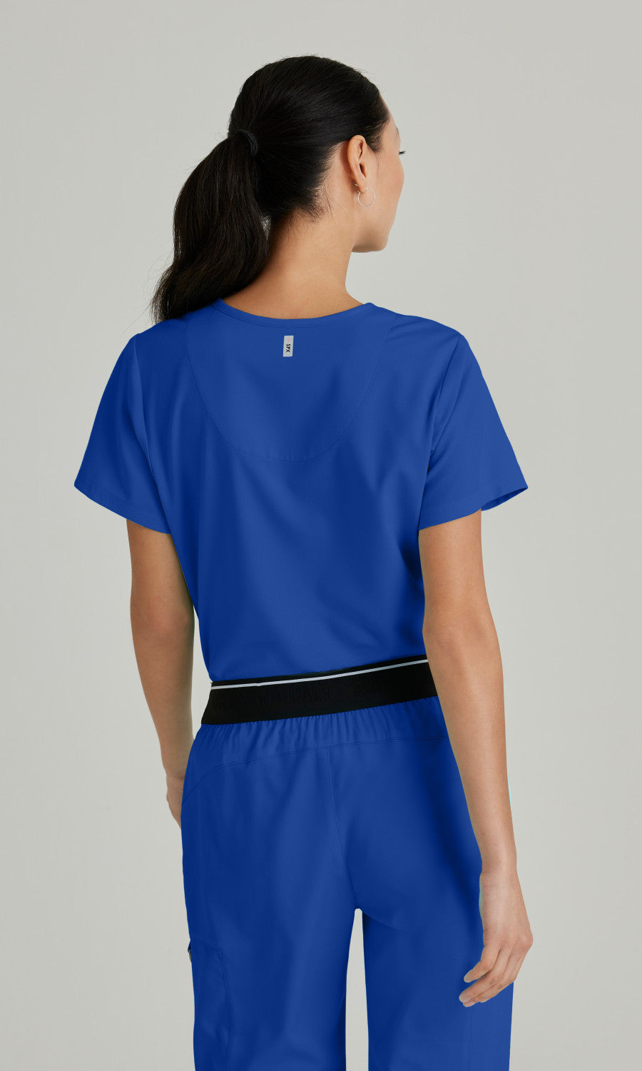 Grey's Anatomy Stretch GVST028 Bree Scrub Top Galaxy