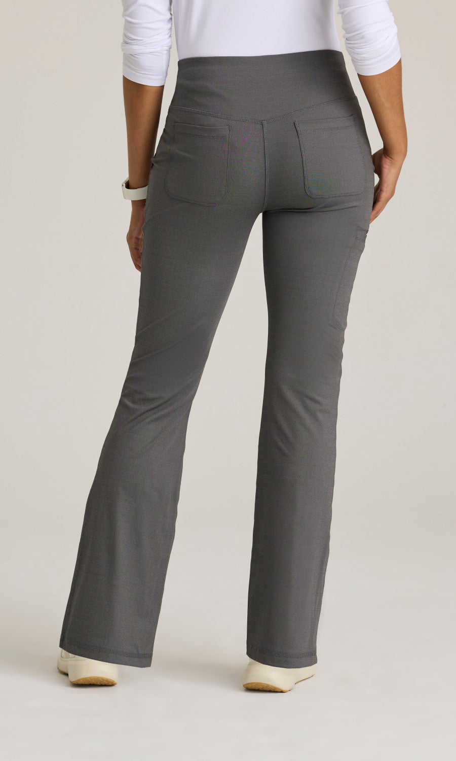 Grey's Anatomy Knit Stretch GRSP684 Swift Knit Pant Dark Charcoal