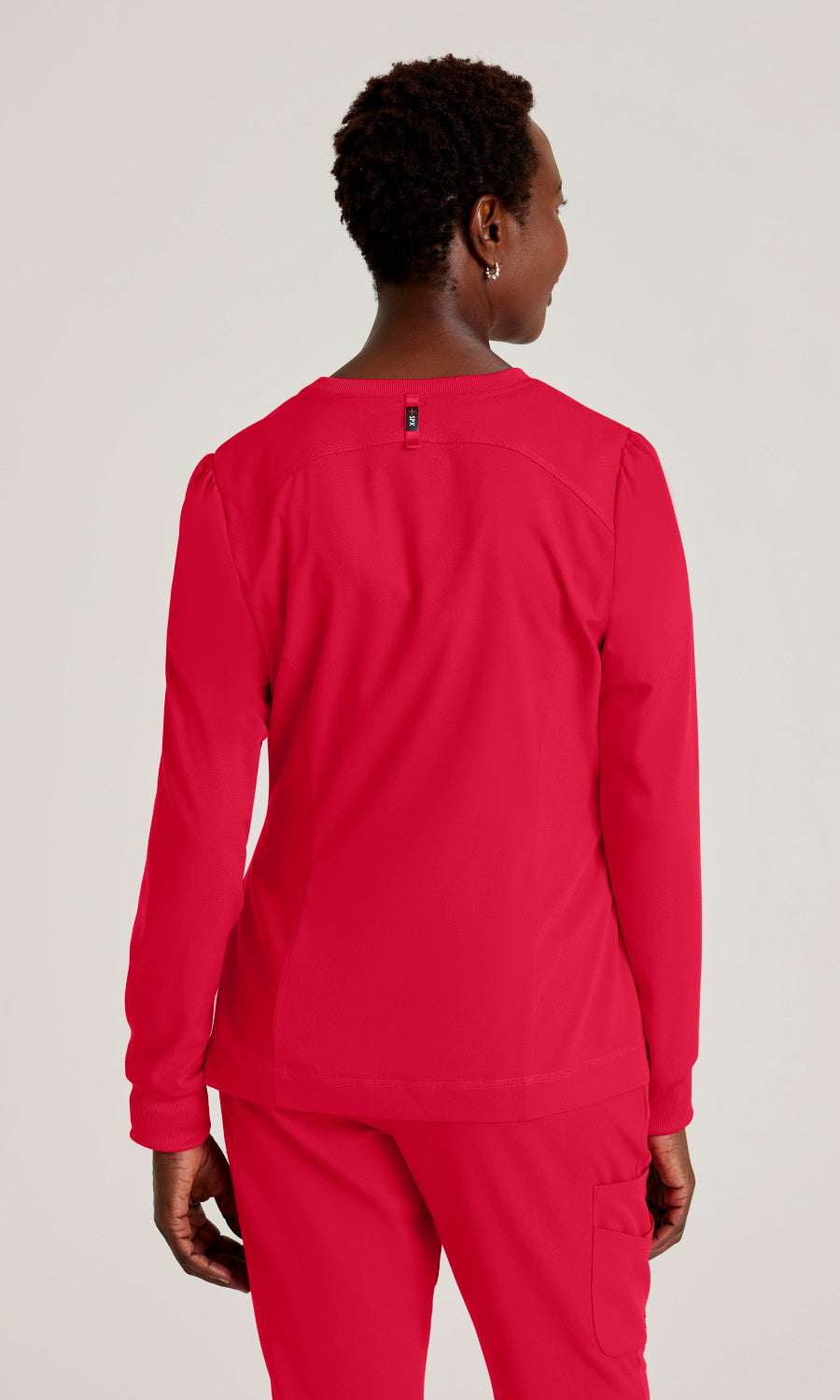 Grey's Anatomy Stretch GRSW017 Millie Jacket Scarlet Red