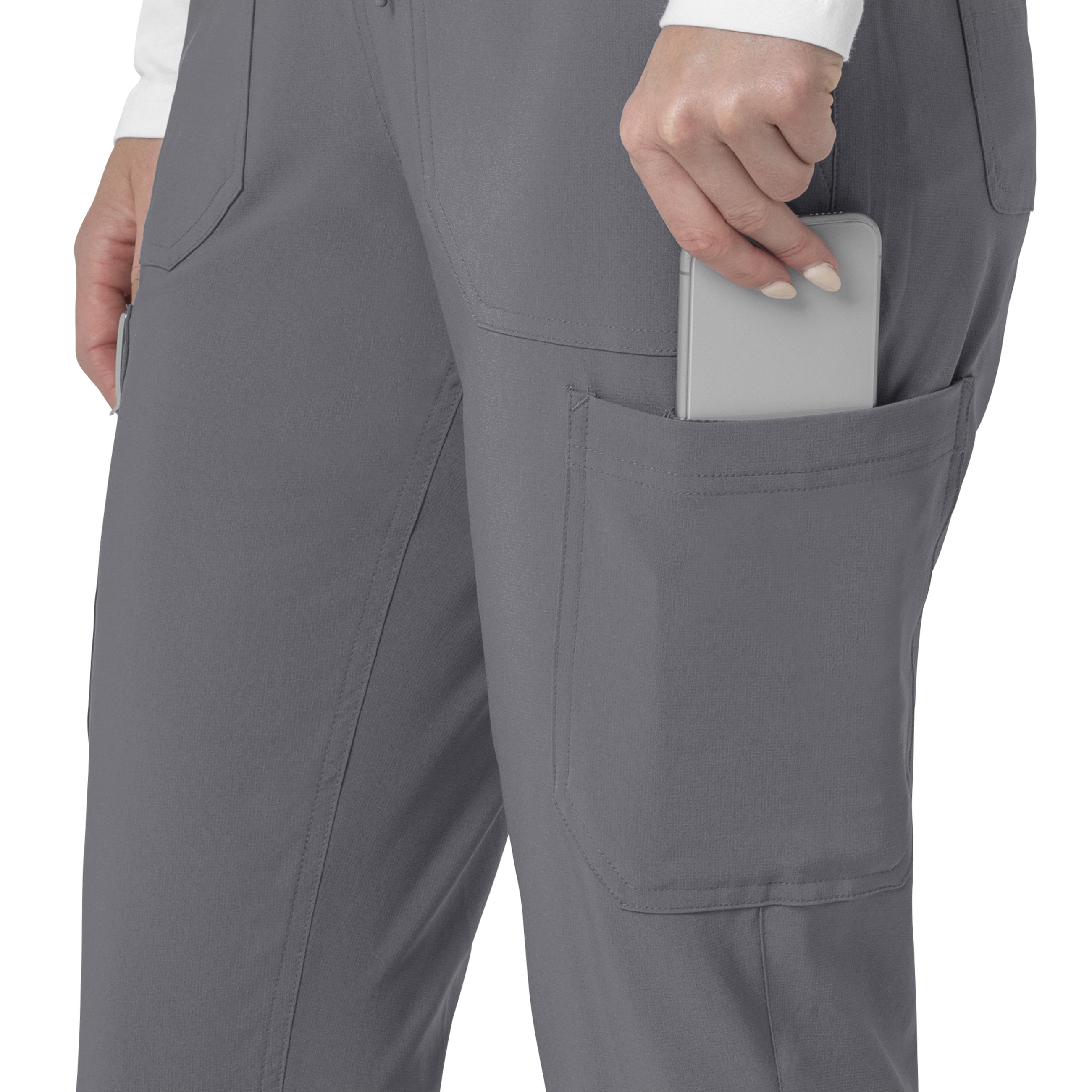 Force Cross-Flex C53110 Cargo Jogger Scrub Pants Pewter