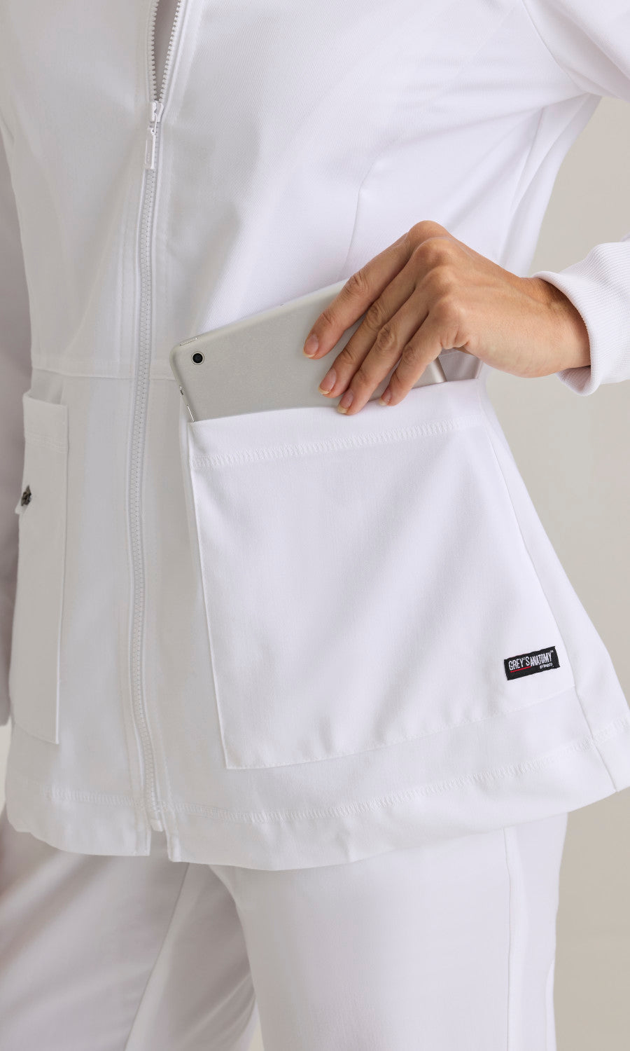 Grey's Anatomy Stretch GRSW017 Millie Jacket White