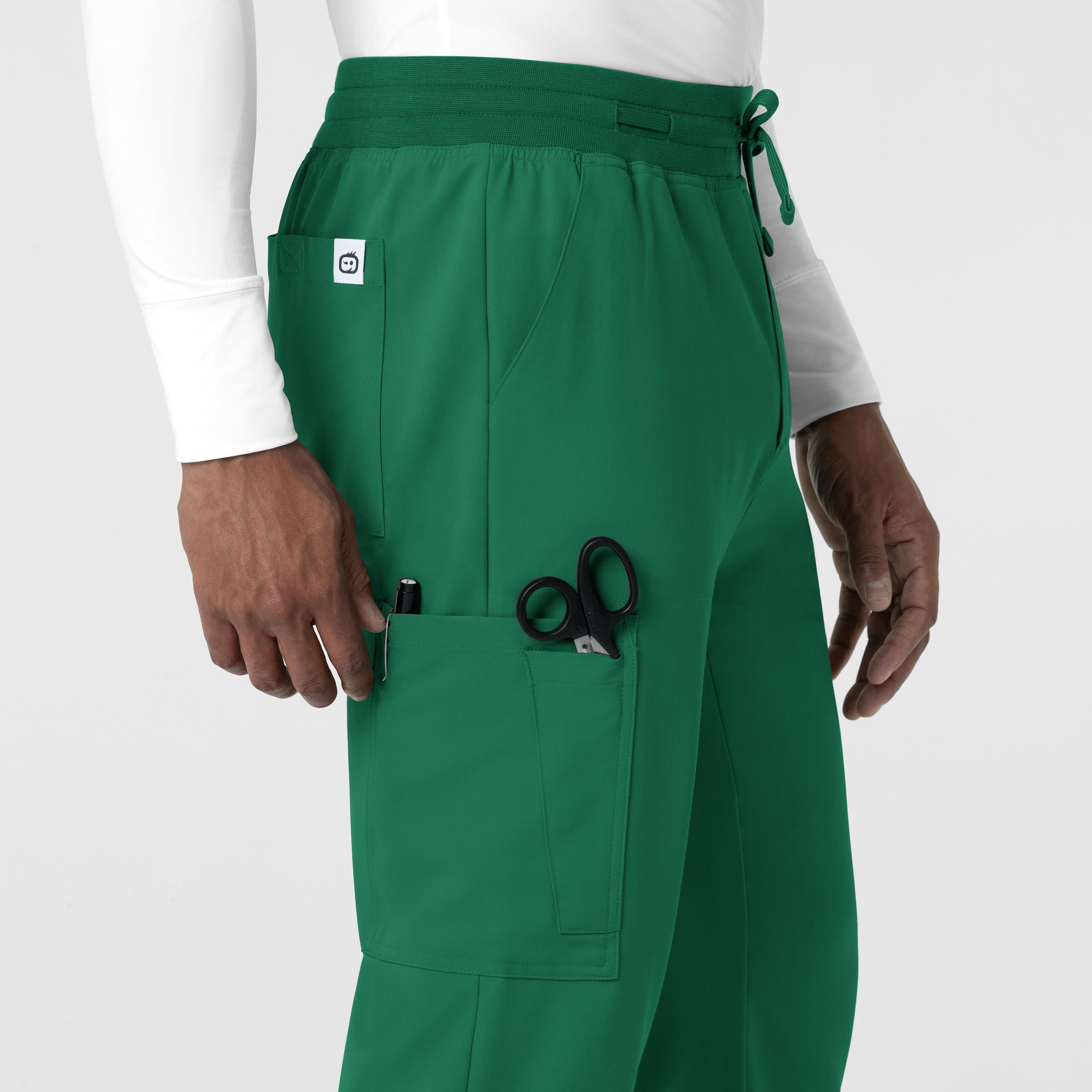 Thrive 5622 Men's Utility Jogger Scrub Pants Hunter