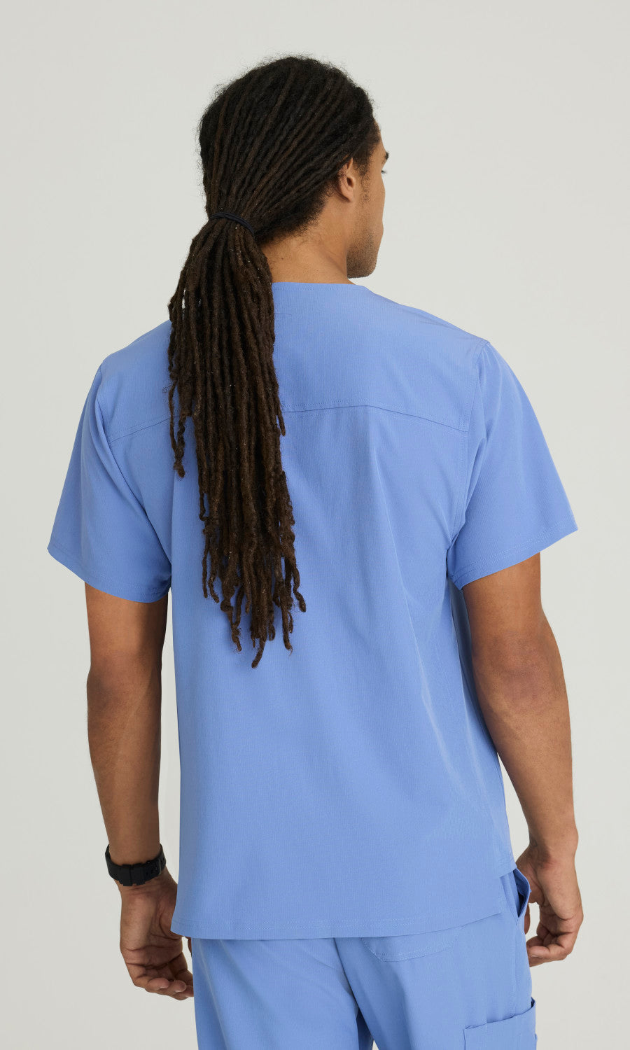 Skechers SK0112 Structure Scrub Top Ciel Blue