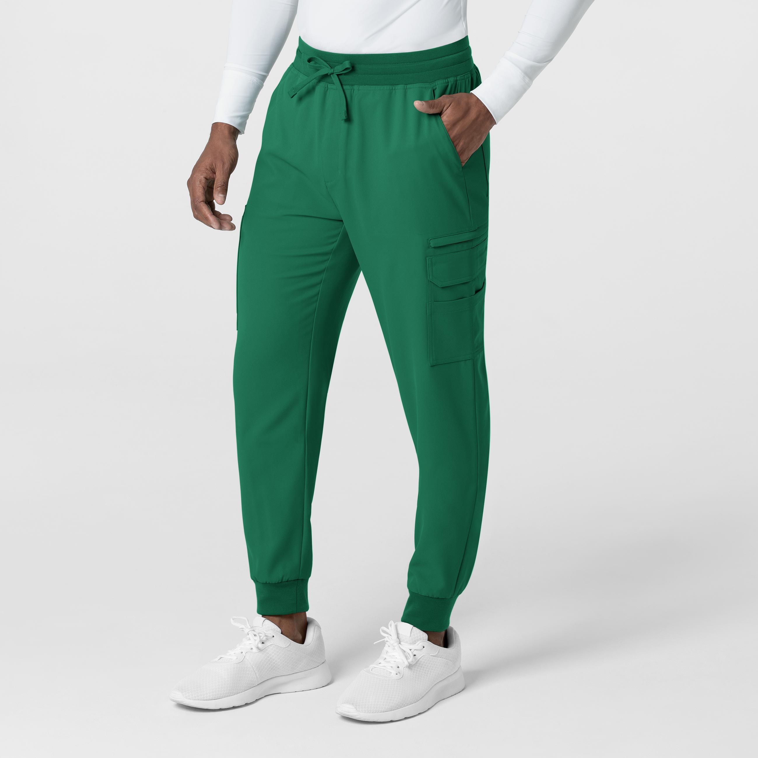 Thrive 5622 Men's Utility Jogger Scrub Pants Hunter – Affordable