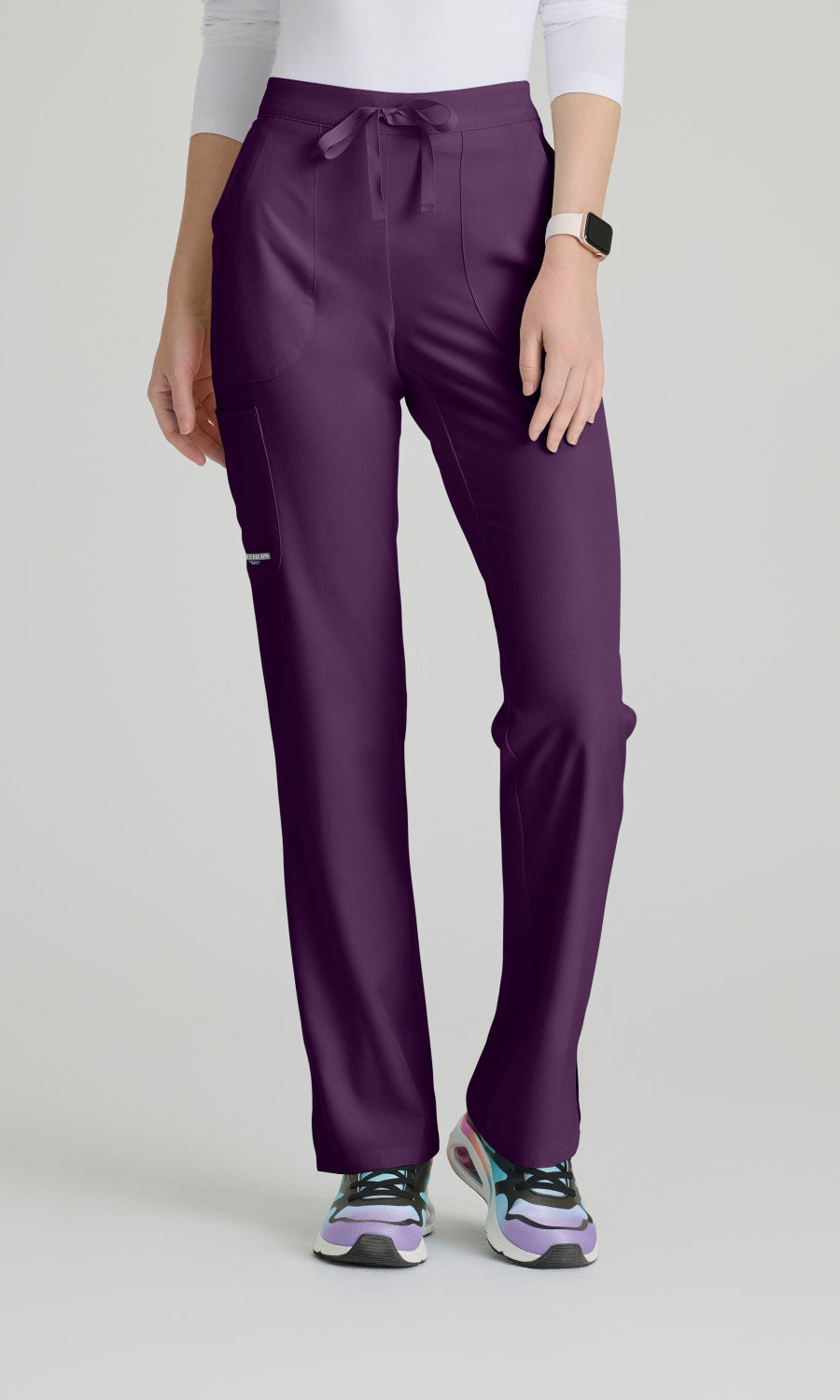 Skechers SK201 Reliance Scrub Pants Eggplant