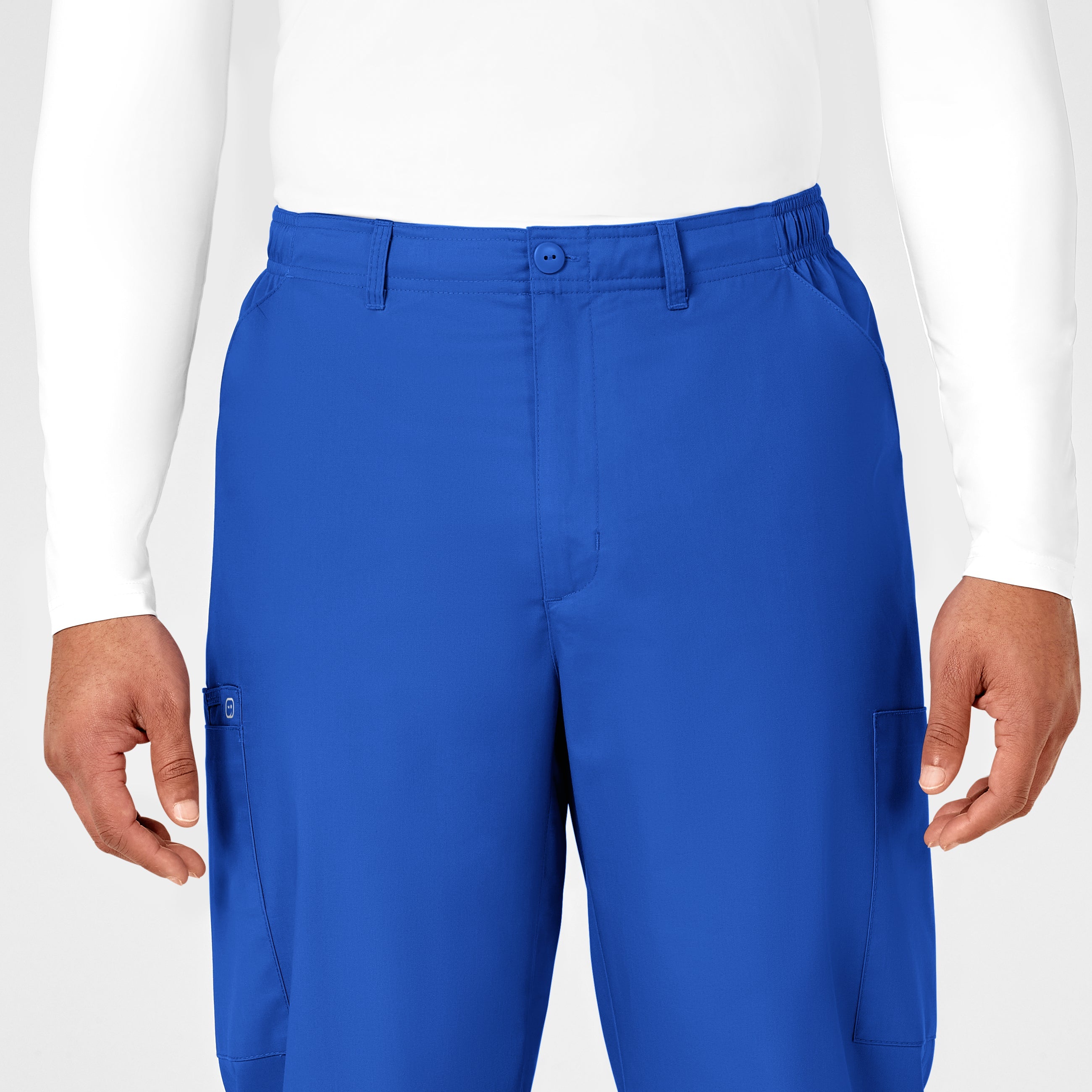 WonderWORK 503 Men's Cargo Scrub Pants Royal