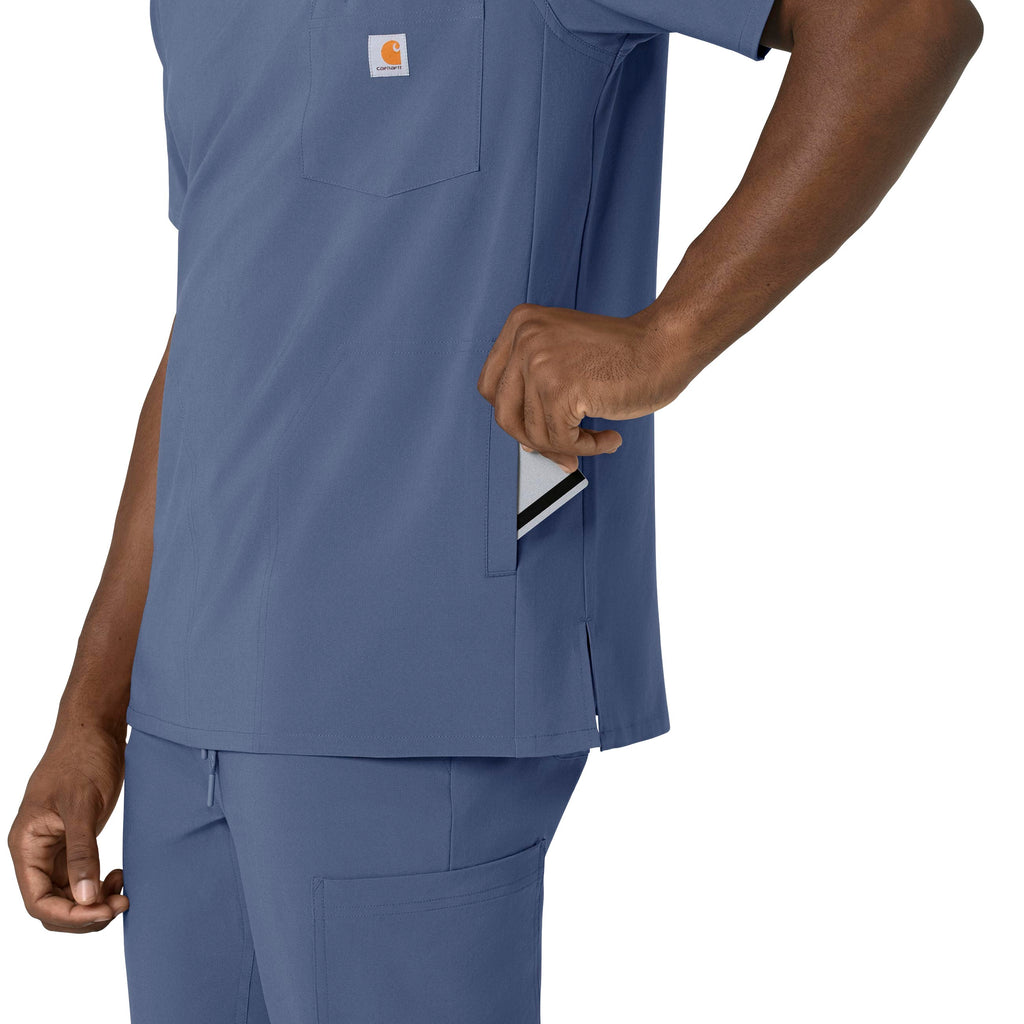 Force Cross-Flex C16410 Men's V-Neck Scrub Top Riverside