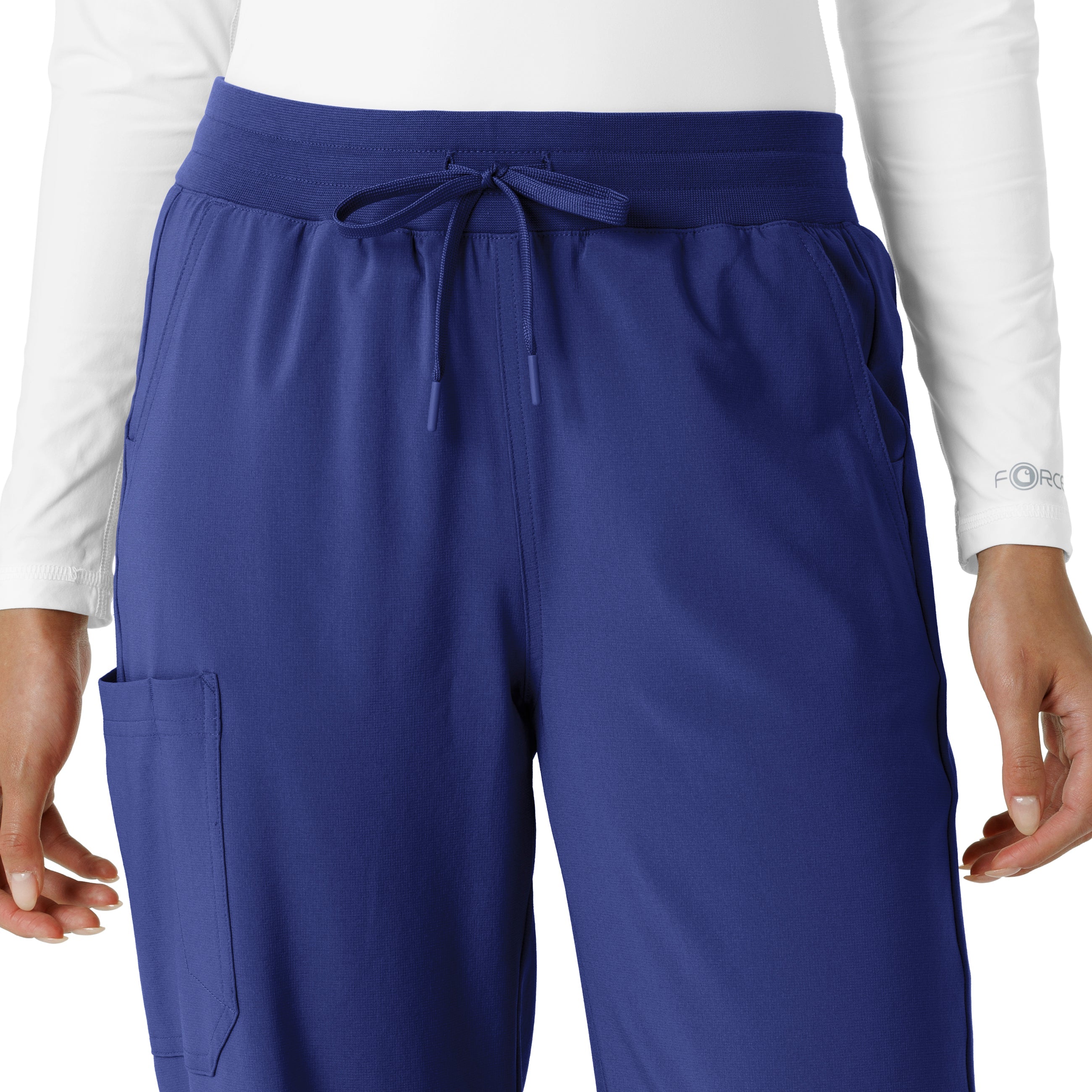 Force Cross-Flex C53310 Women's Boot Cut Scrub Pants Galaxy Blue