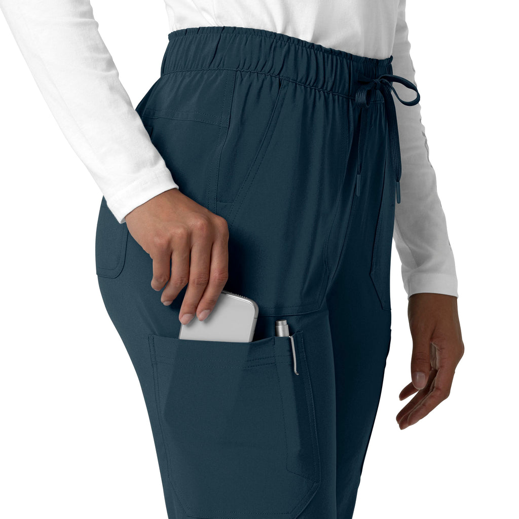 Force Cross-Flex C53210 Straight Leg Cargo Scrub Pants Navy