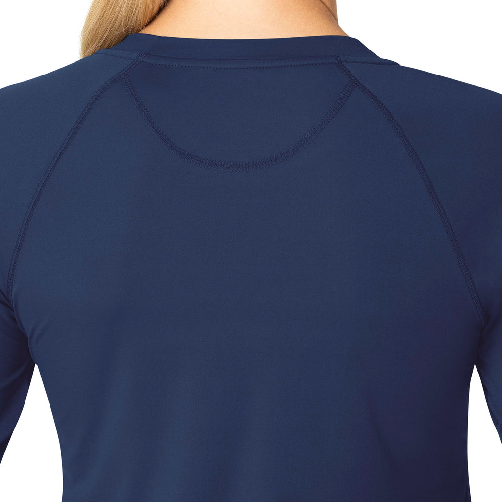 Force Sub-Scrubs C31002 Performance Long Sleeve Tee Navy