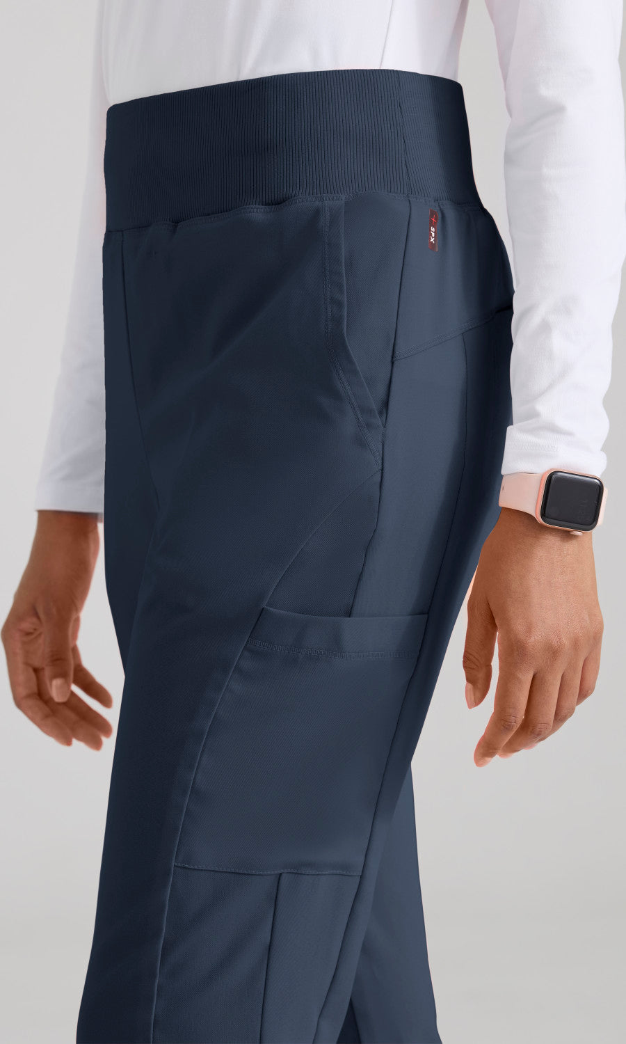 Grey's Anatomy Stretch GRSP692 Renee Scrub Pants Steel