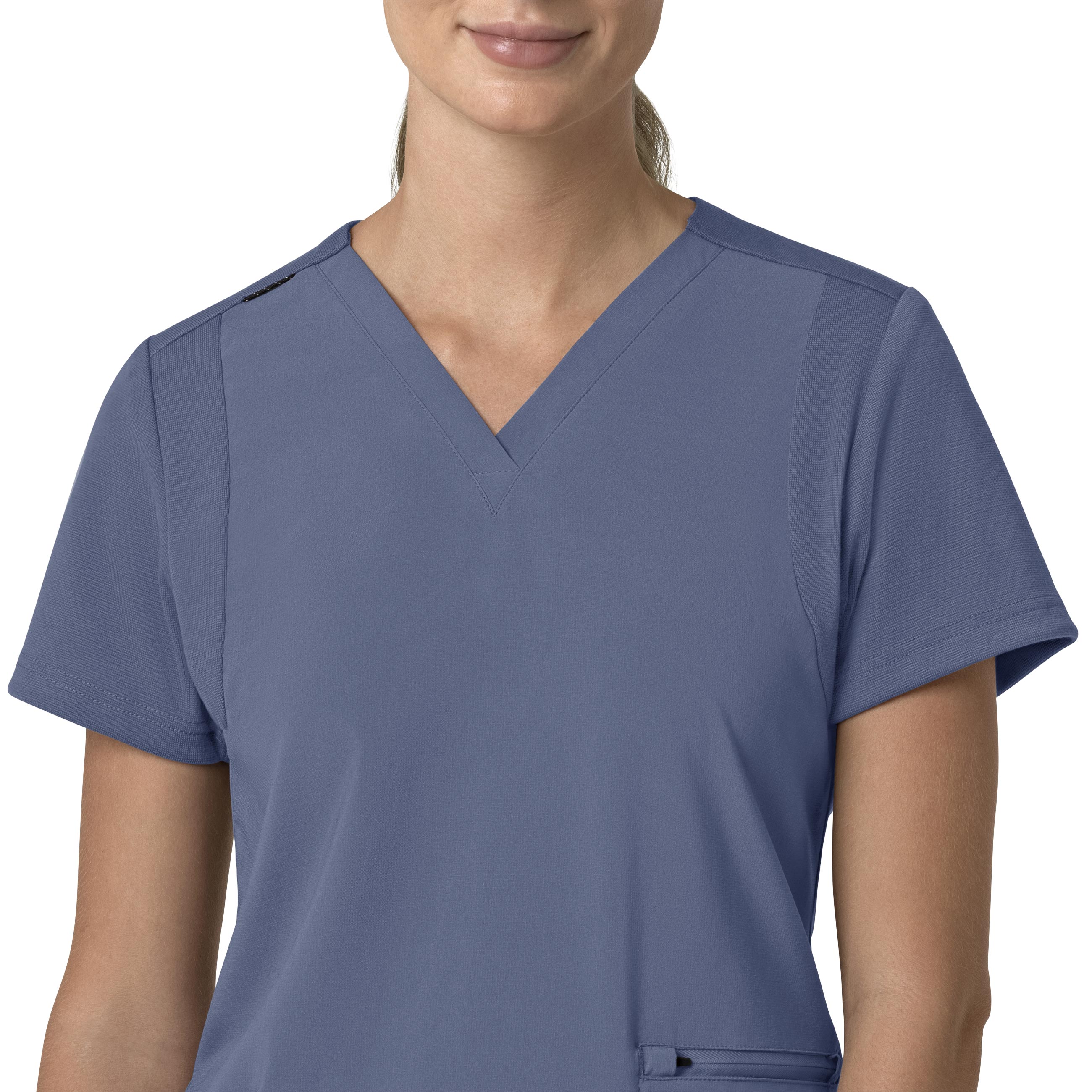 Force Cross-Flex C13210 Flex Panel V-Neck Scrub Top Riverside