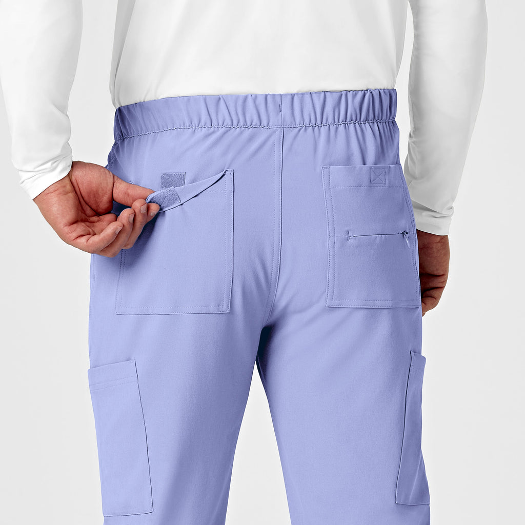 RENEW 5034 Men's Jogger Scrub Pants Ceil Blue