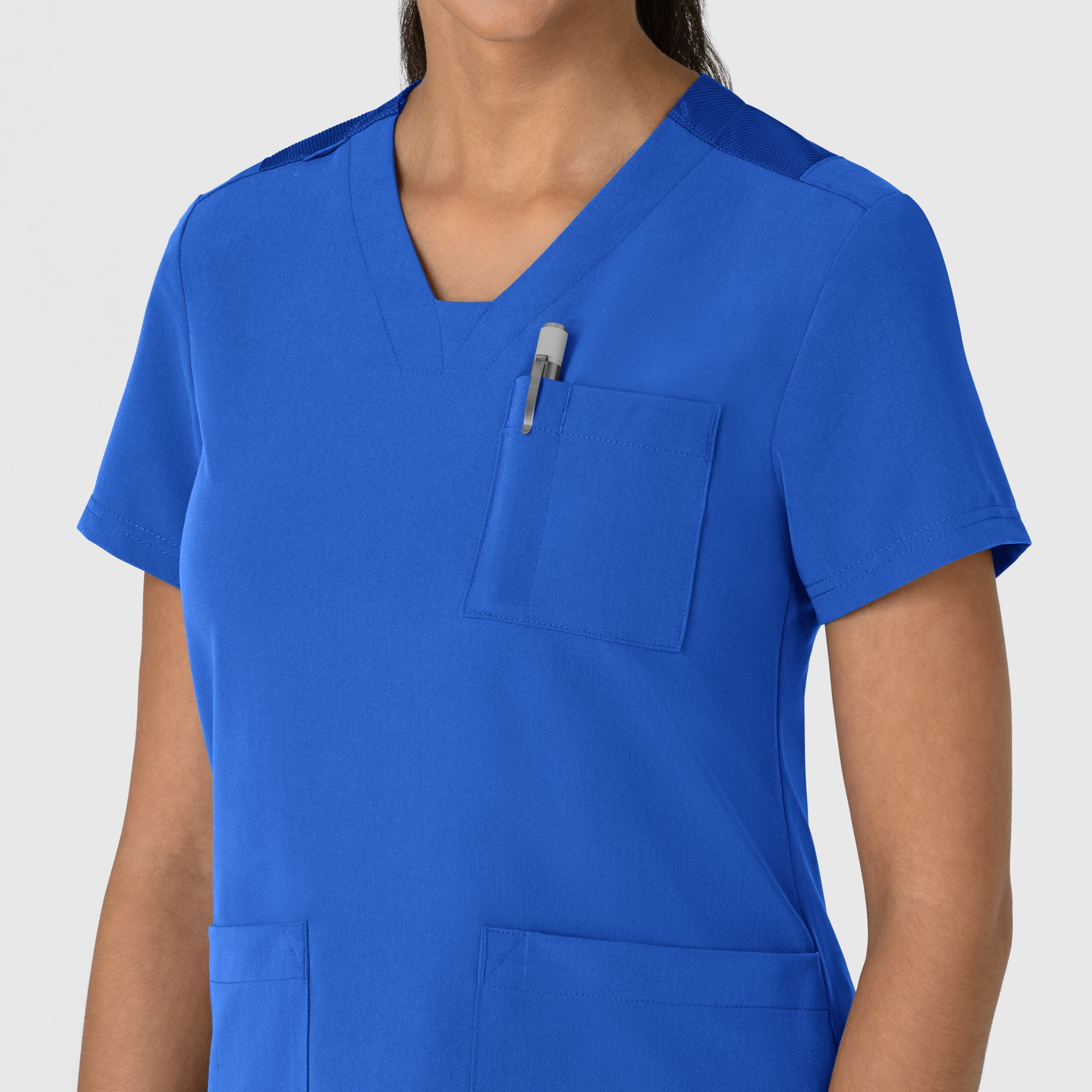 Nova 6132 Flex-n-Reach V-Neck Scrub Top Royal