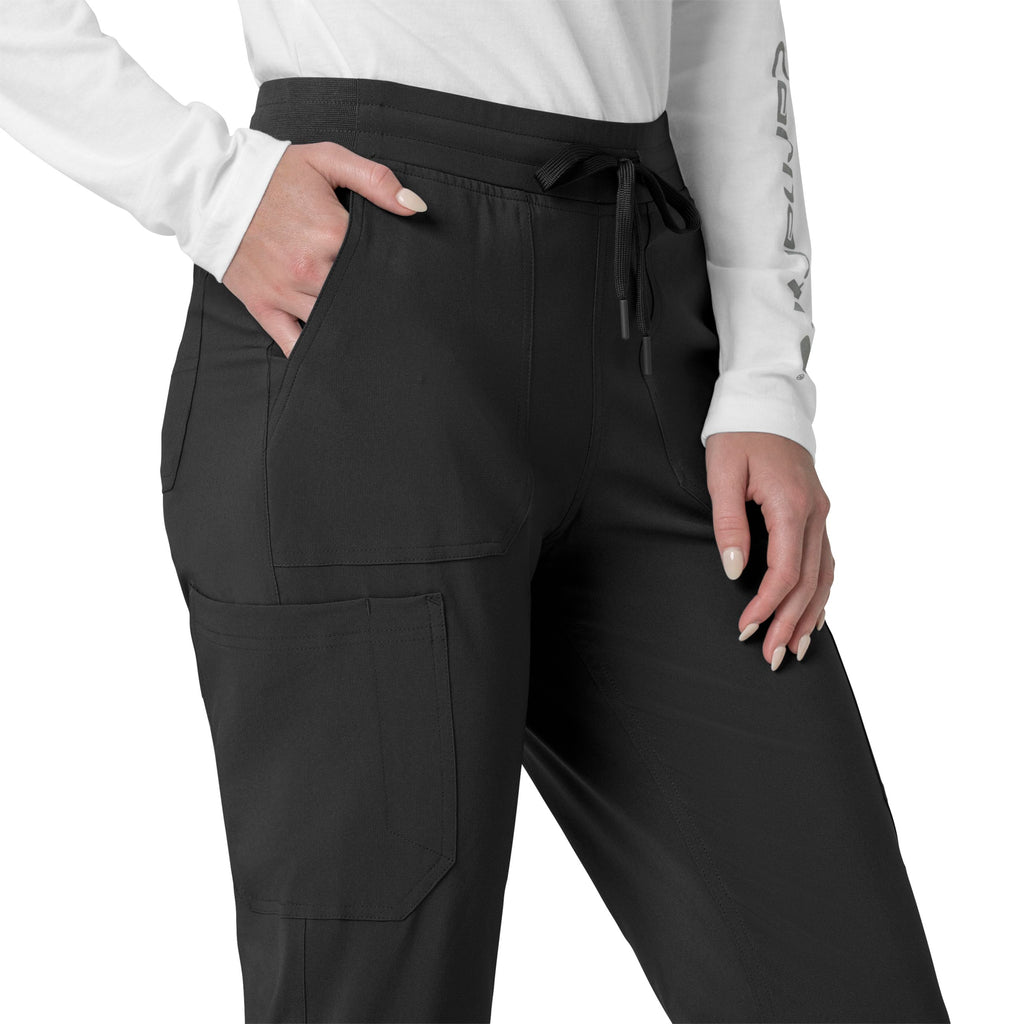 Force Cross-Flex C53110 Cargo Jogger Scrub Pants Black