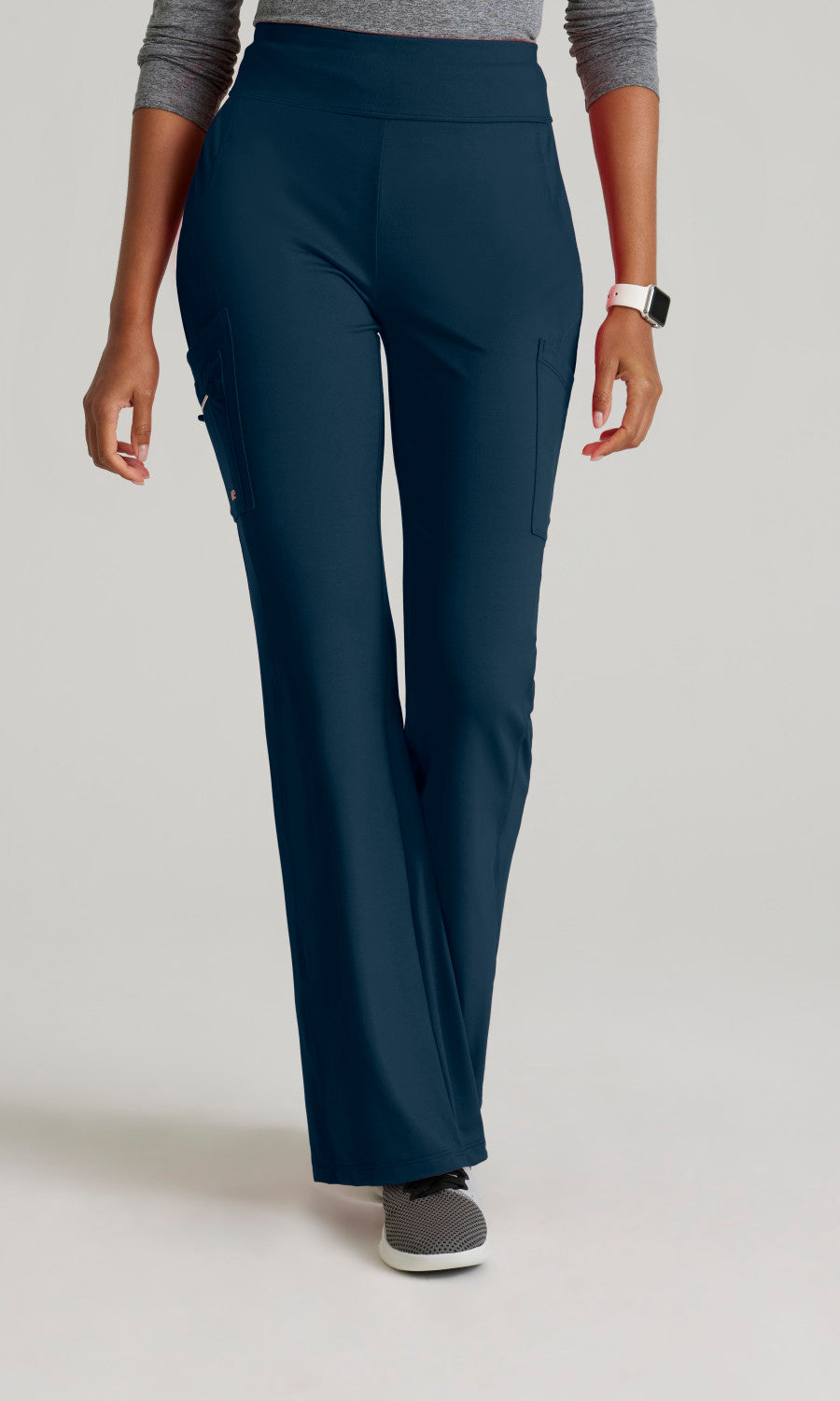 Barco One Performance Knits BOP645 Sprint Knit Scrub Pants Steel