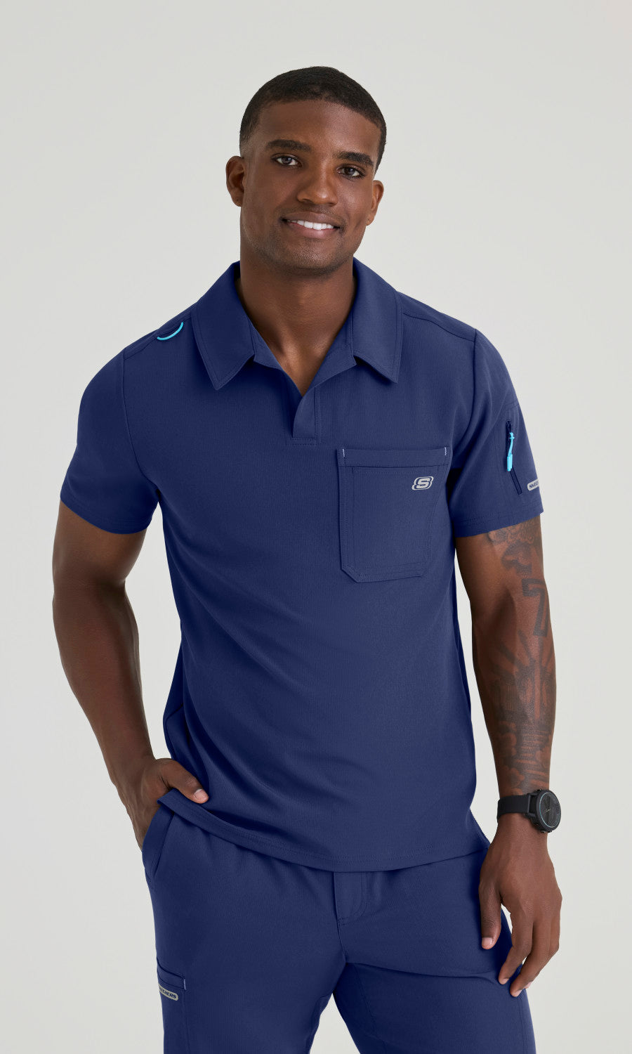 Skechers SKT305 Men's Merit Top in Navy by Barco