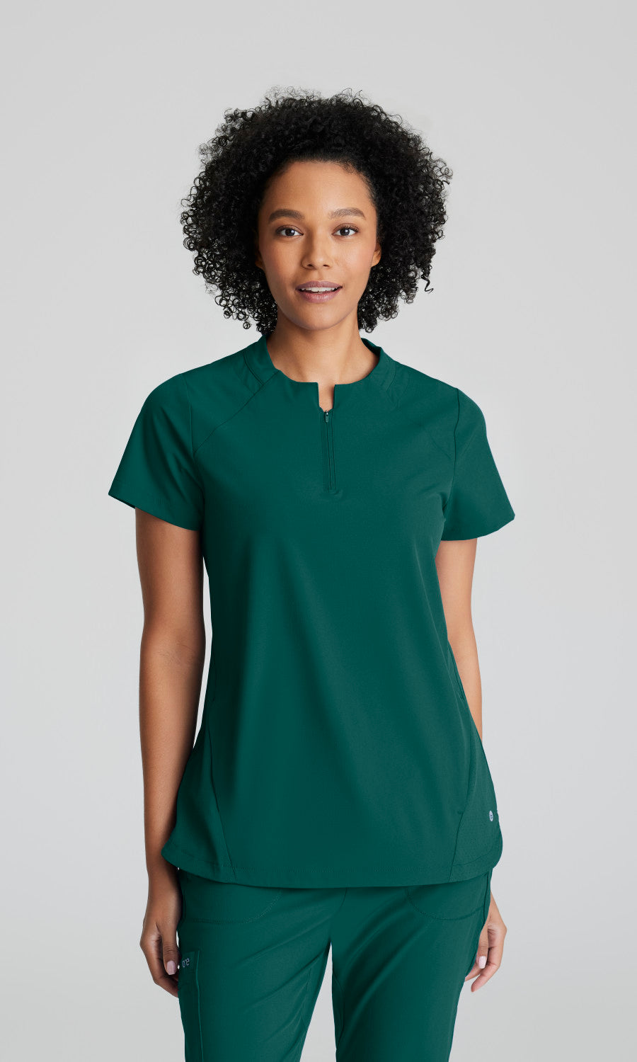 Barco One BOT216 Flux Scrub Top Hunter Green