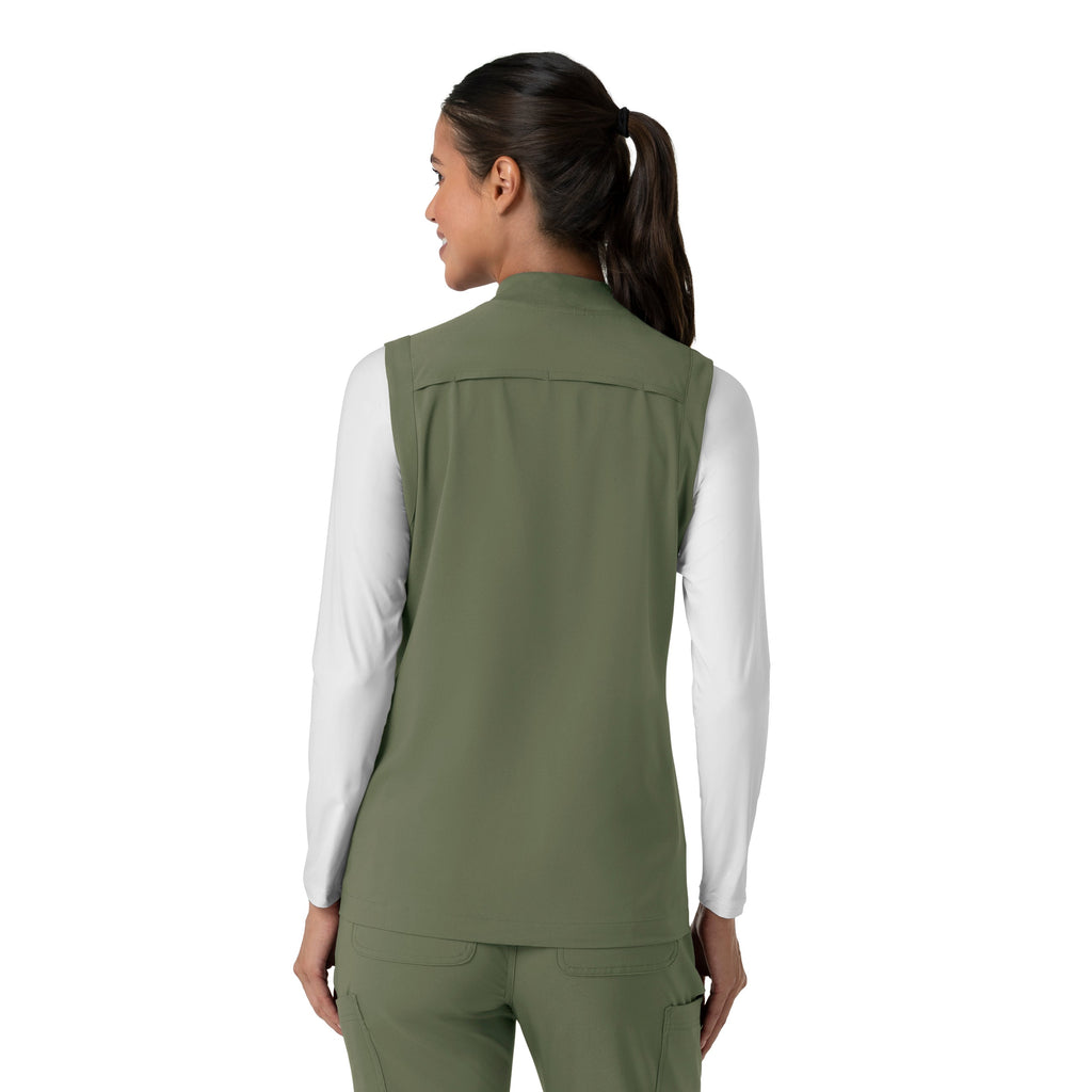 Force Cross-Flex C82510 Women's Lightweight Scrub Vest Olive