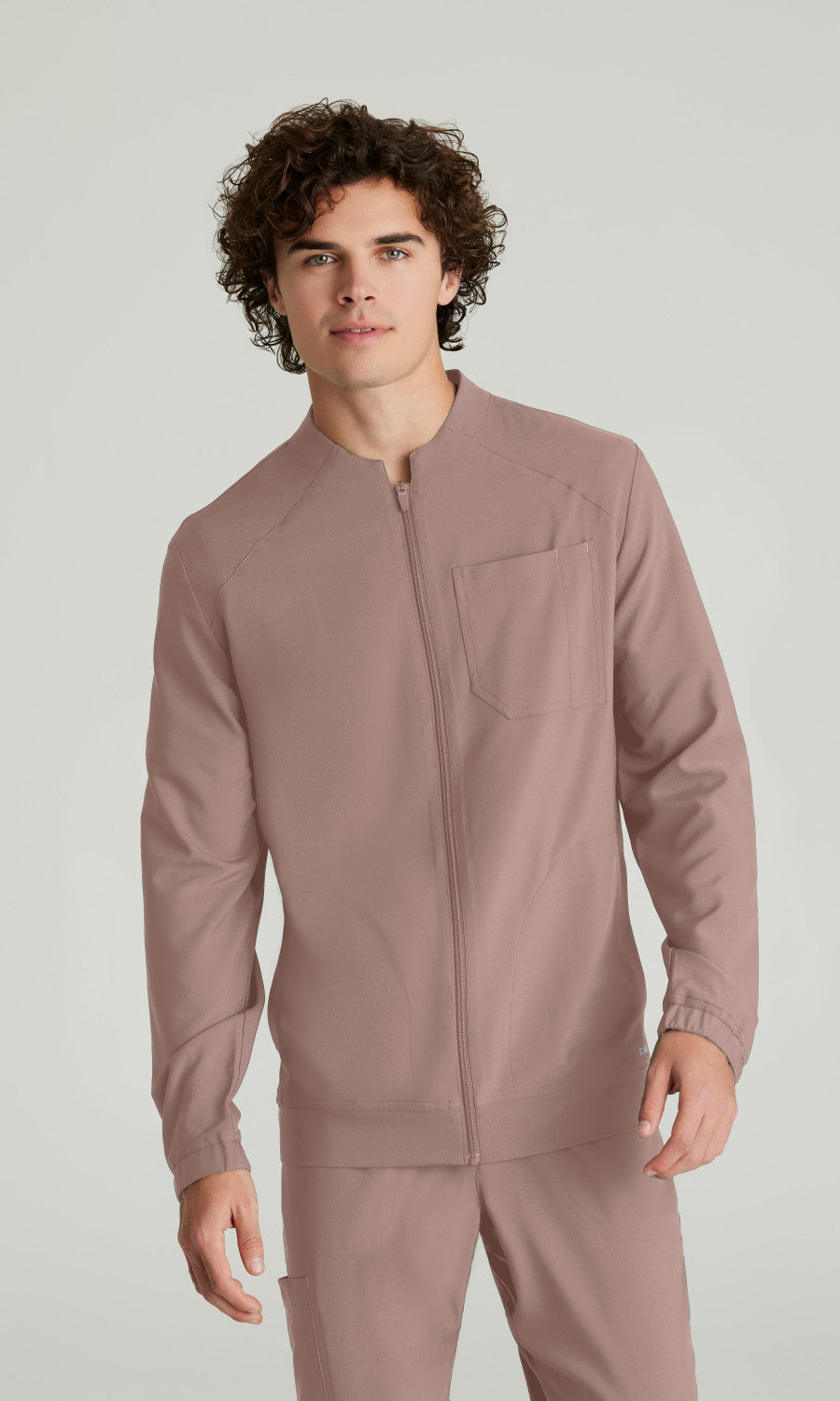 Grey's Anatomy Evolve GSSW887 Men's Cycle Warm-Up in Driftwood by Barco