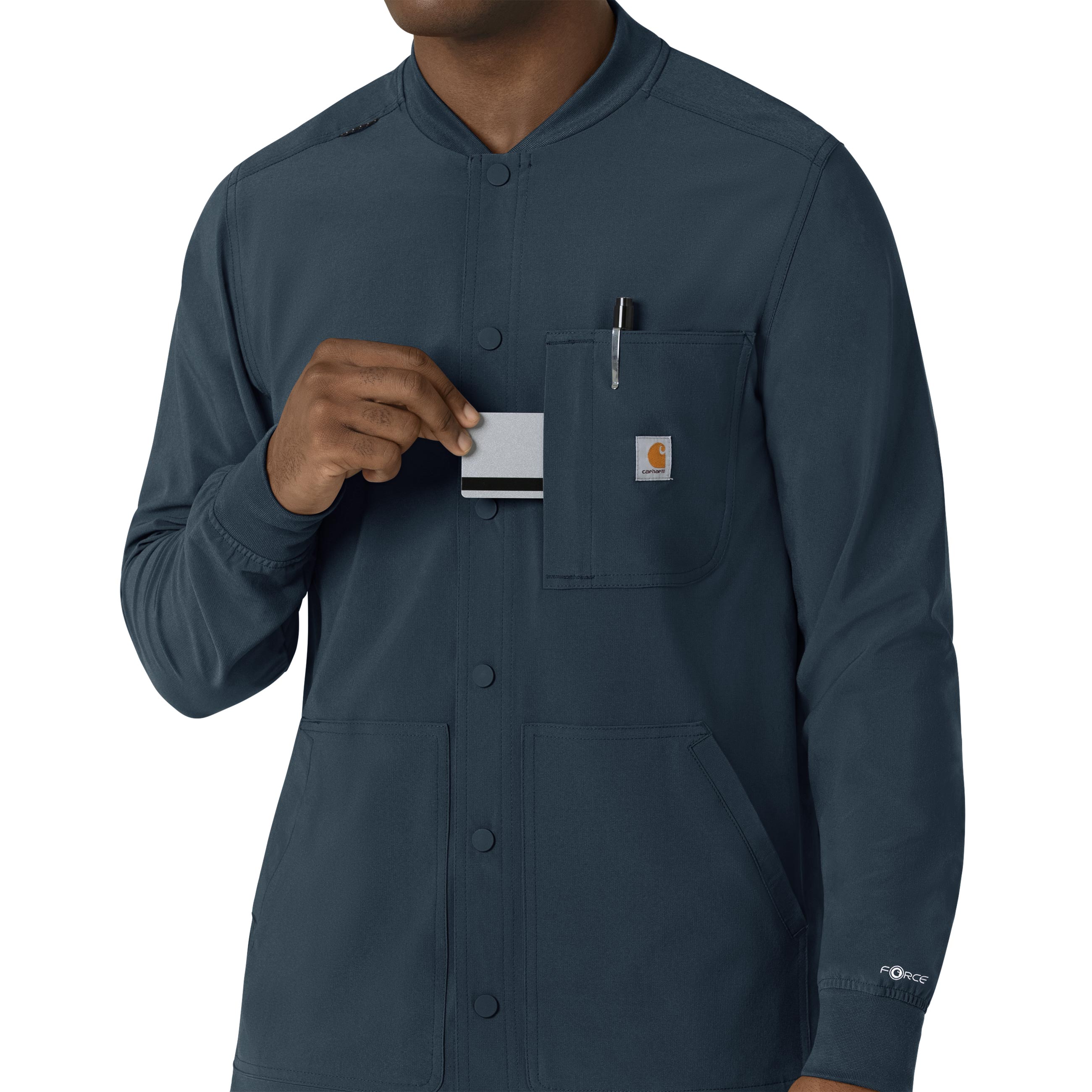 Force Cross-Flex C86210 Men's Shirt Jacket Navy