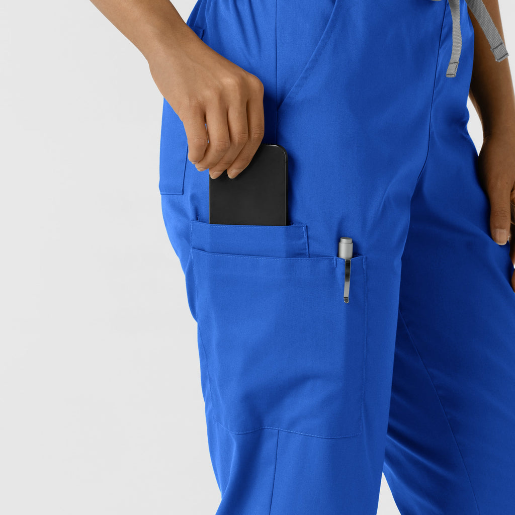 WonderWORK 506 Cargo Jogger Scrub Pants Royal