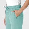 Nova 5232 Stovepipe High-Low Hem Scrub Pants Turquoise