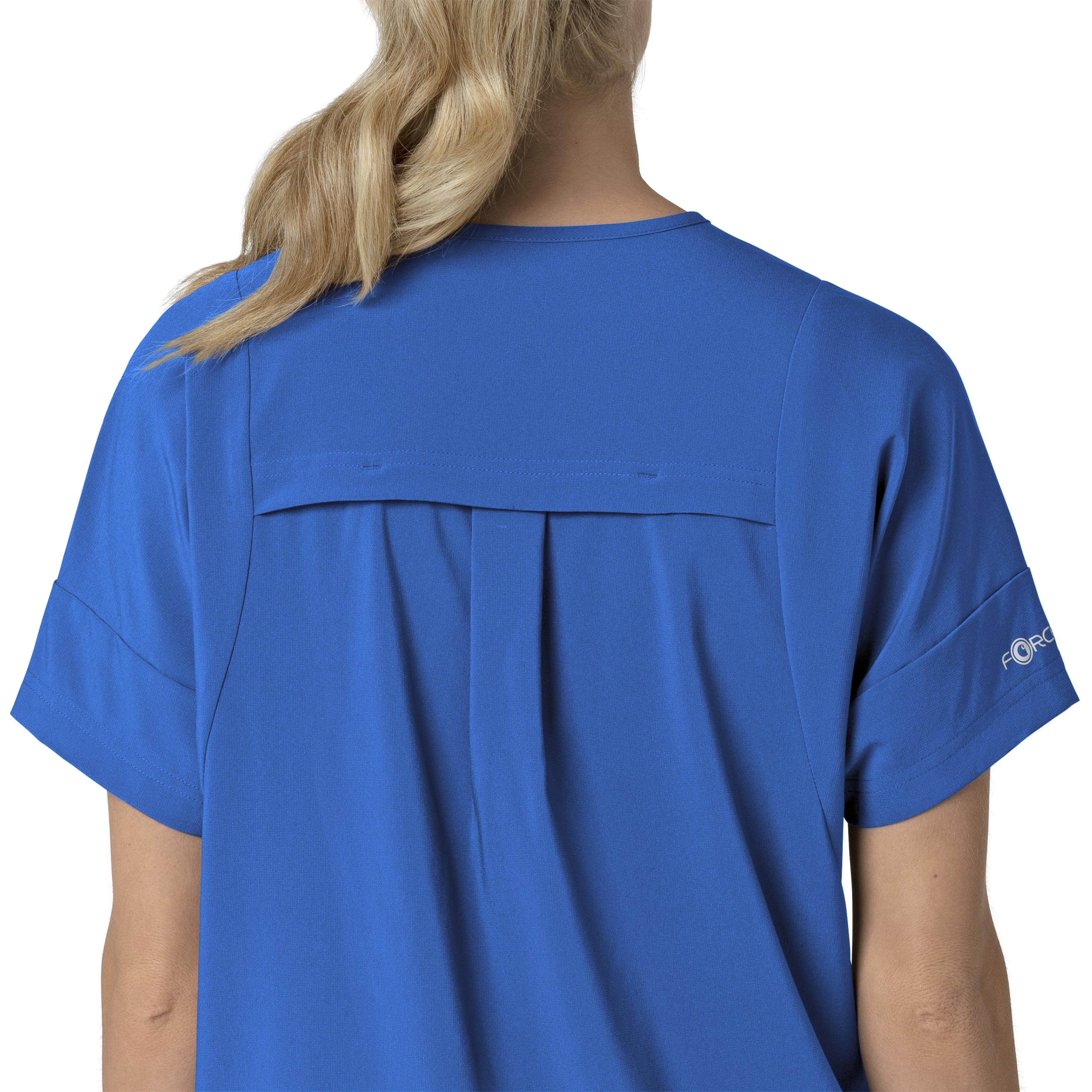 Force Cross-Flex C13110 Oversized V-Neck Scrub Top Royal