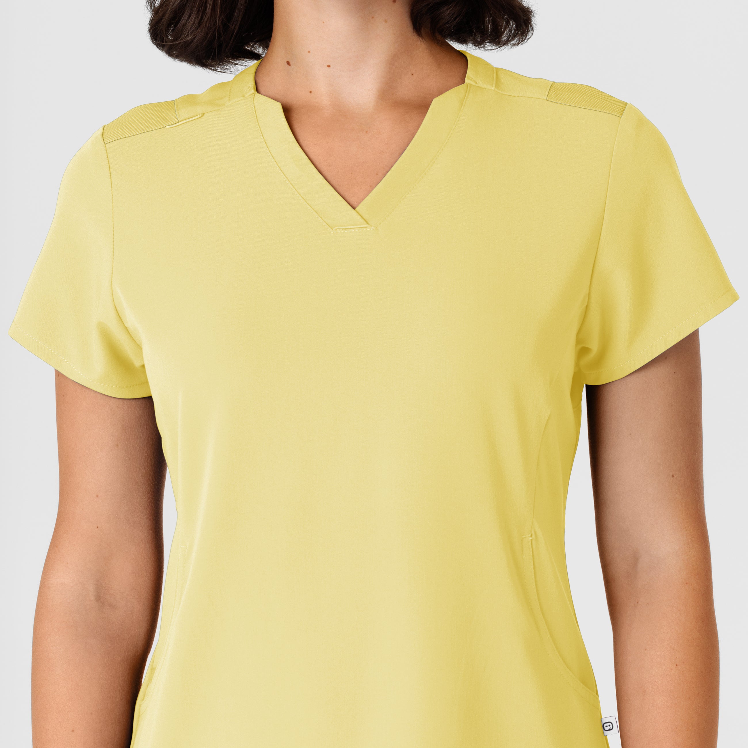 Nova 6432 Flex-n-Reach V-Neck Scrub Top Sunshine Yellow
