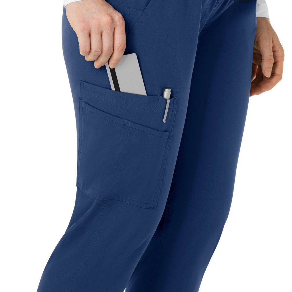 Force Essentials C54113 Maternity Jogger Scrub Pants Navy
