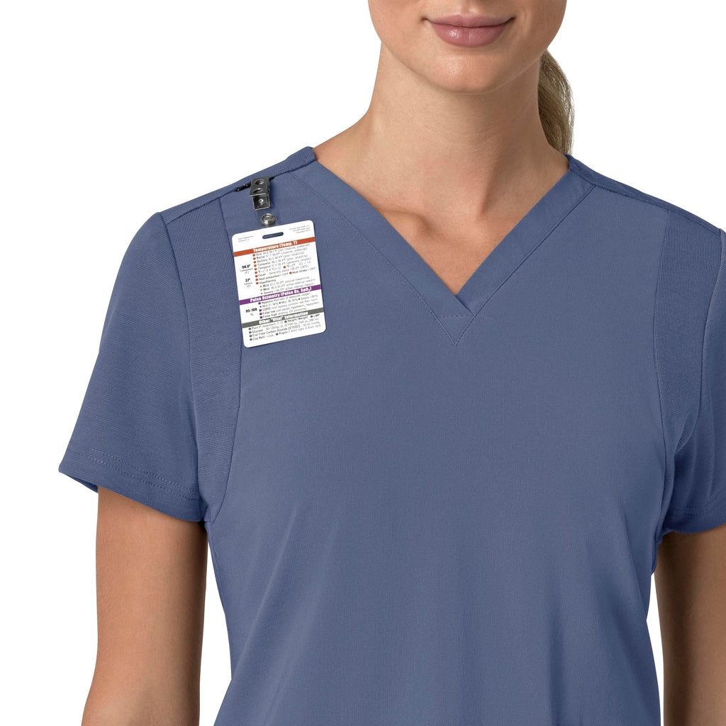 Force Cross-Flex C13210 Flex Panel V-Neck Scrub Top Riverside