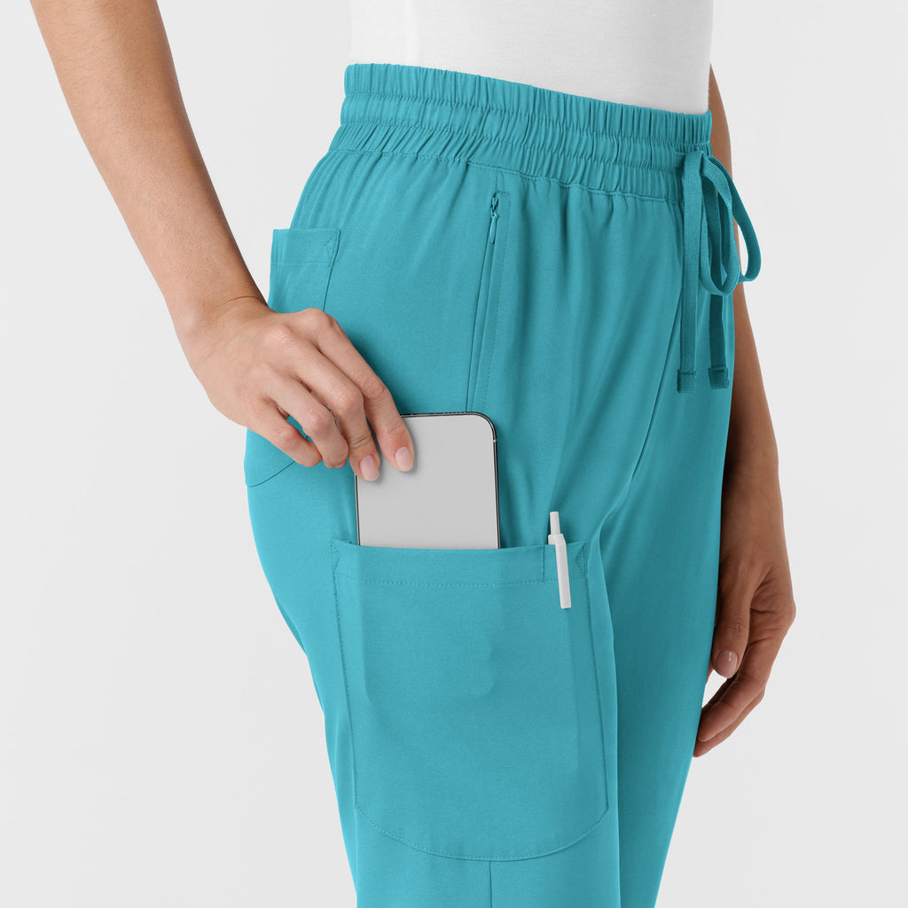 Boundless 5251 Bootcut Scrub Pants Teal