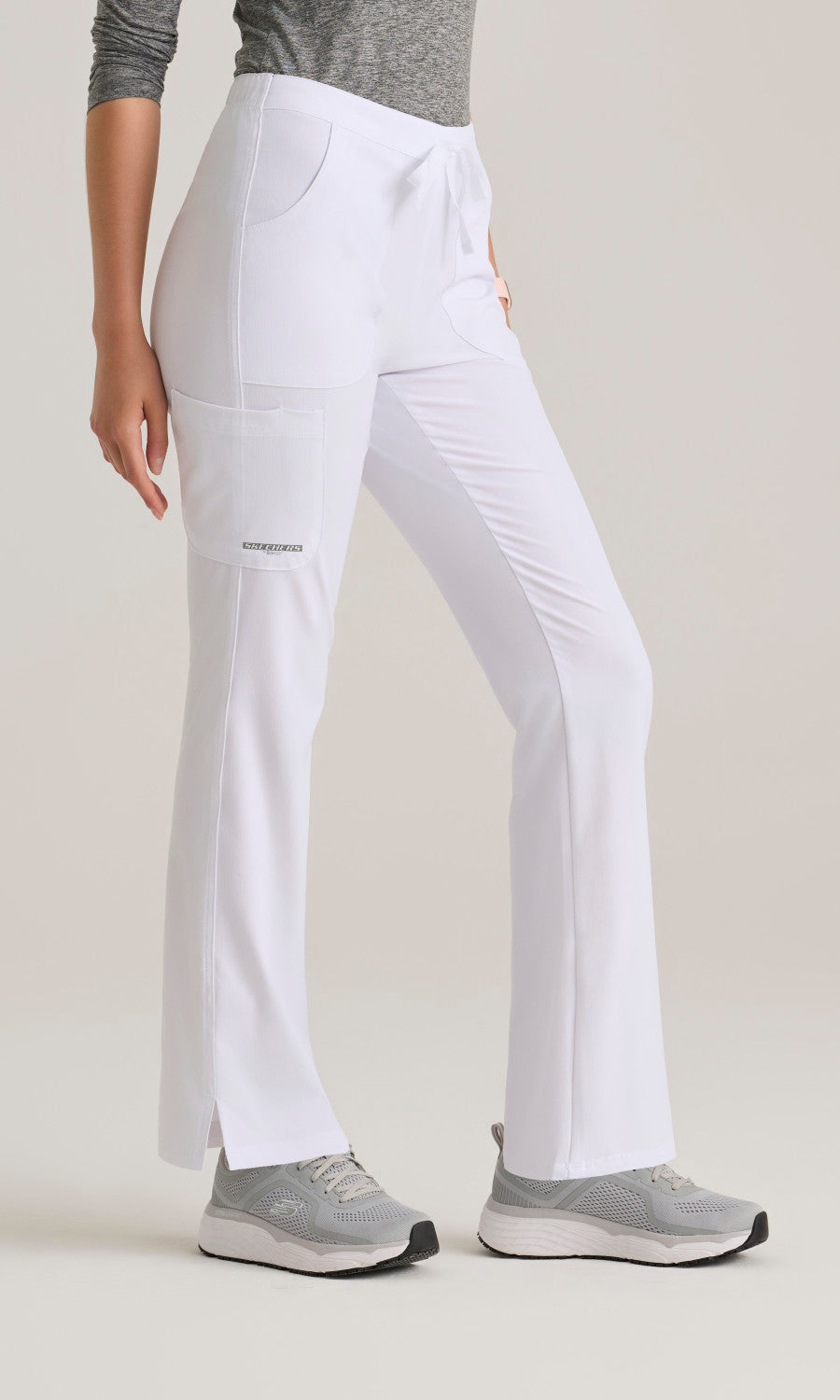 Skechers SK201 Reliance Scrub Pants White