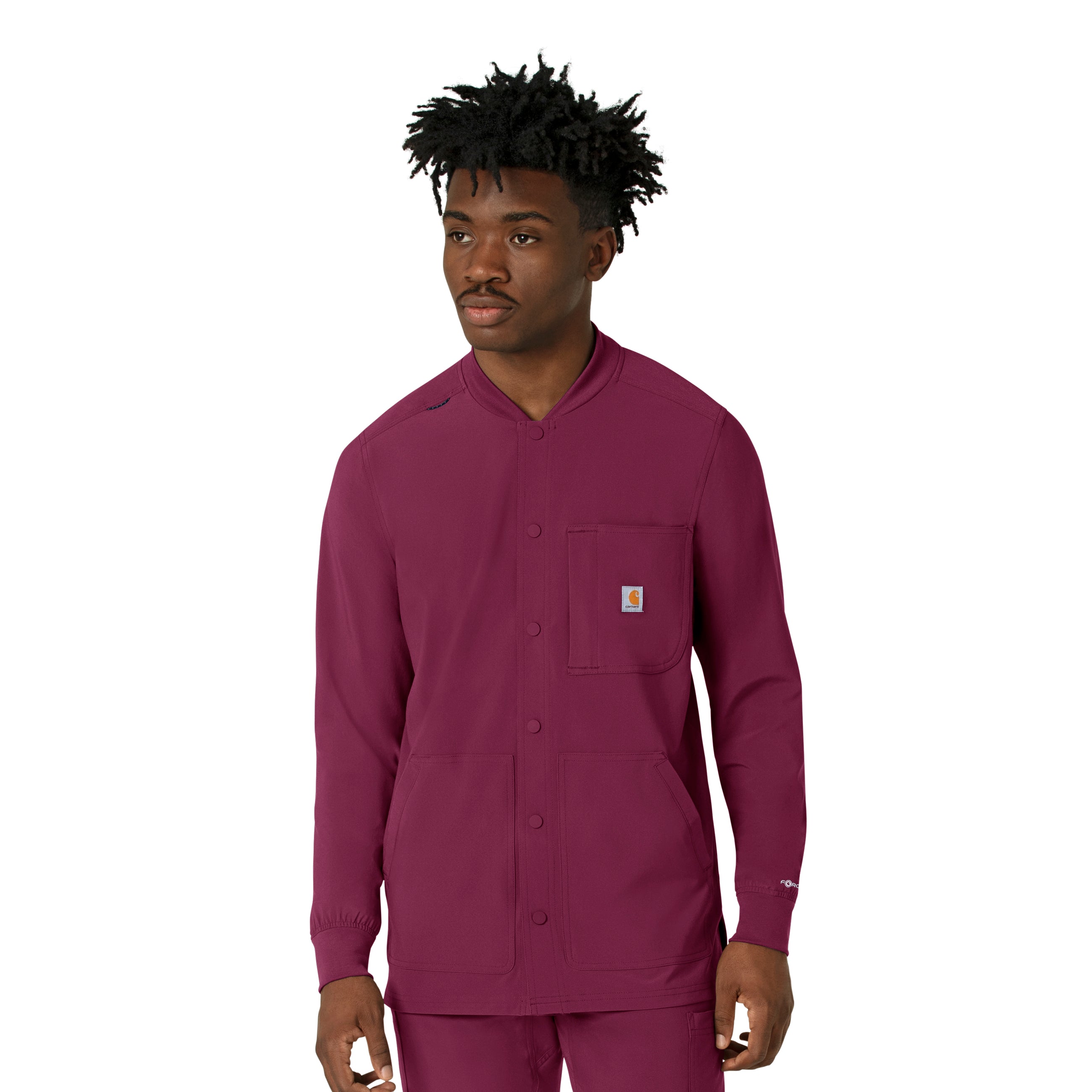 Force Cross-Flex C86210 Men's Shirt Jacket Wine