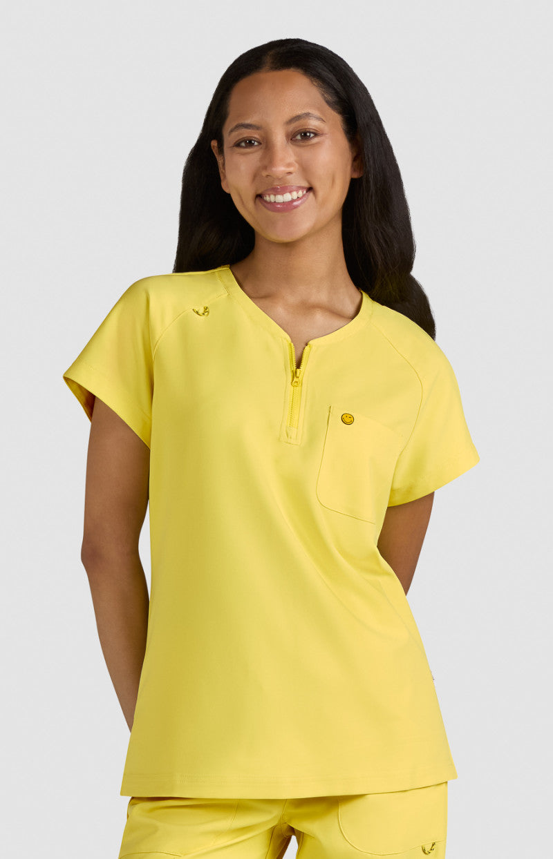 Smiley World S100 Ecstatic Top Loving Yellow