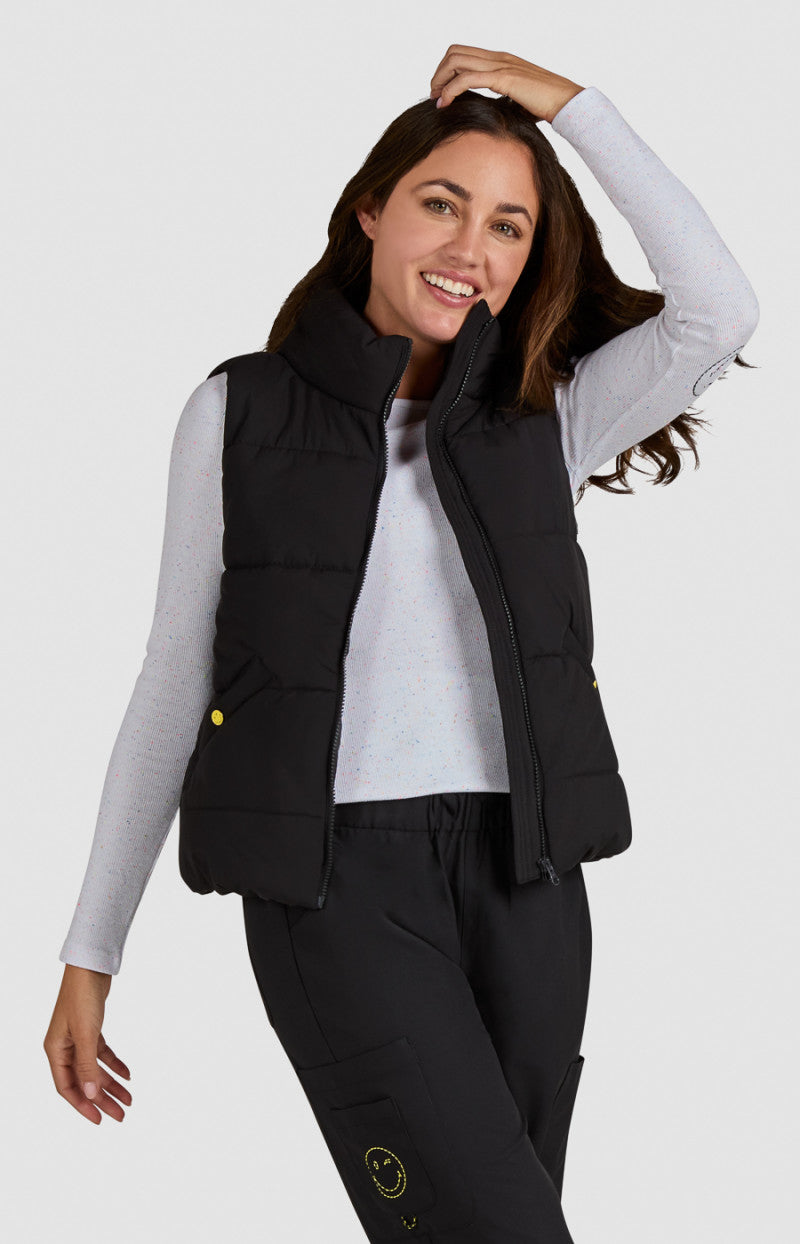 Smiley World S400 Delighted Vest Black