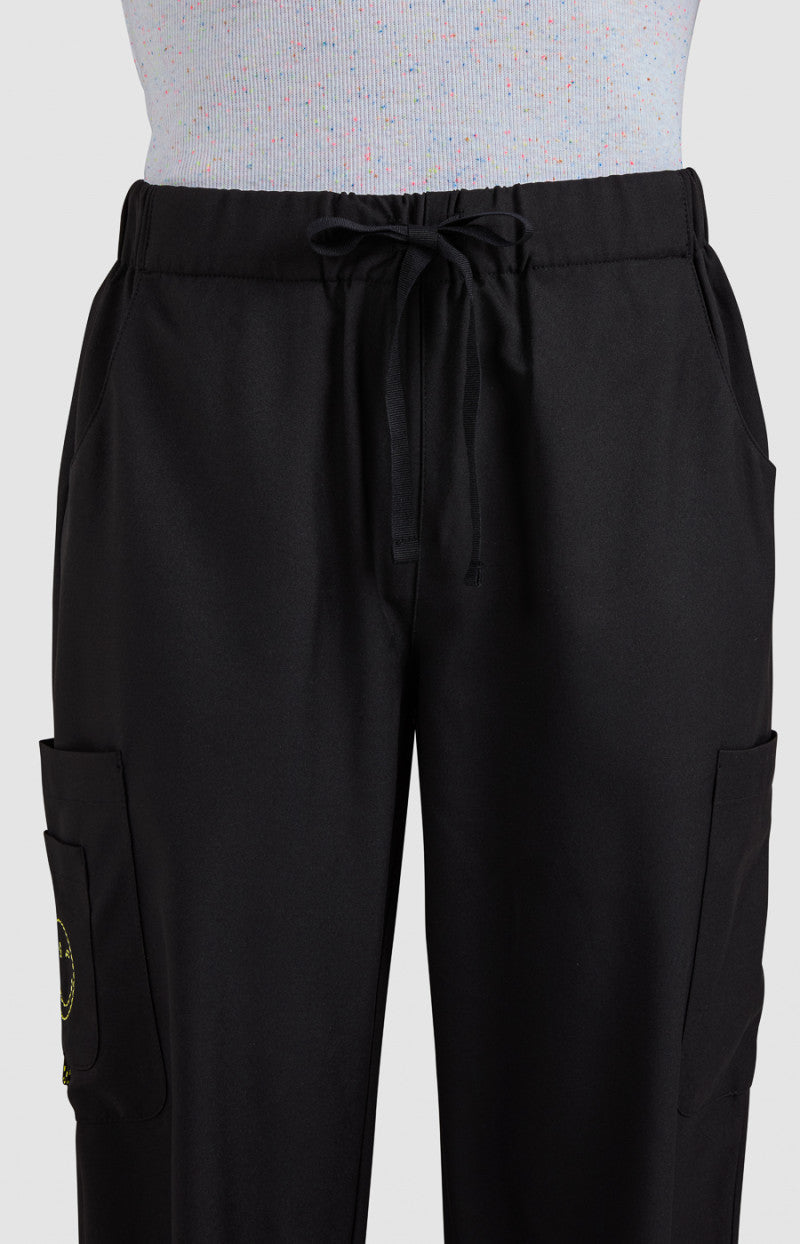 Smiley World S701 Jubilant Pants Black