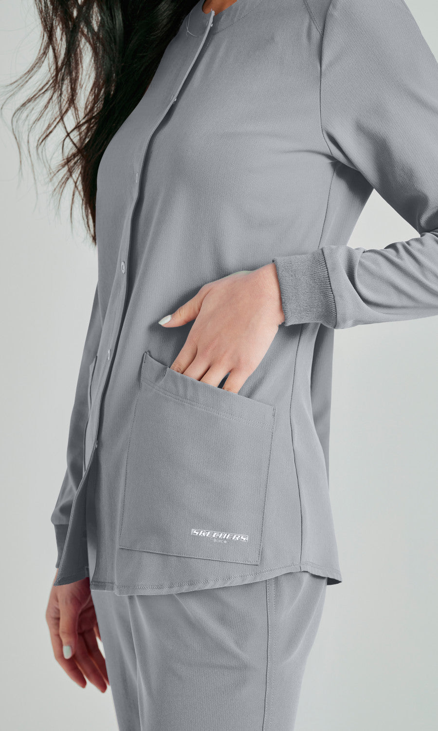 Skechers SK401 Stability Scrub Jacket Moonstruck