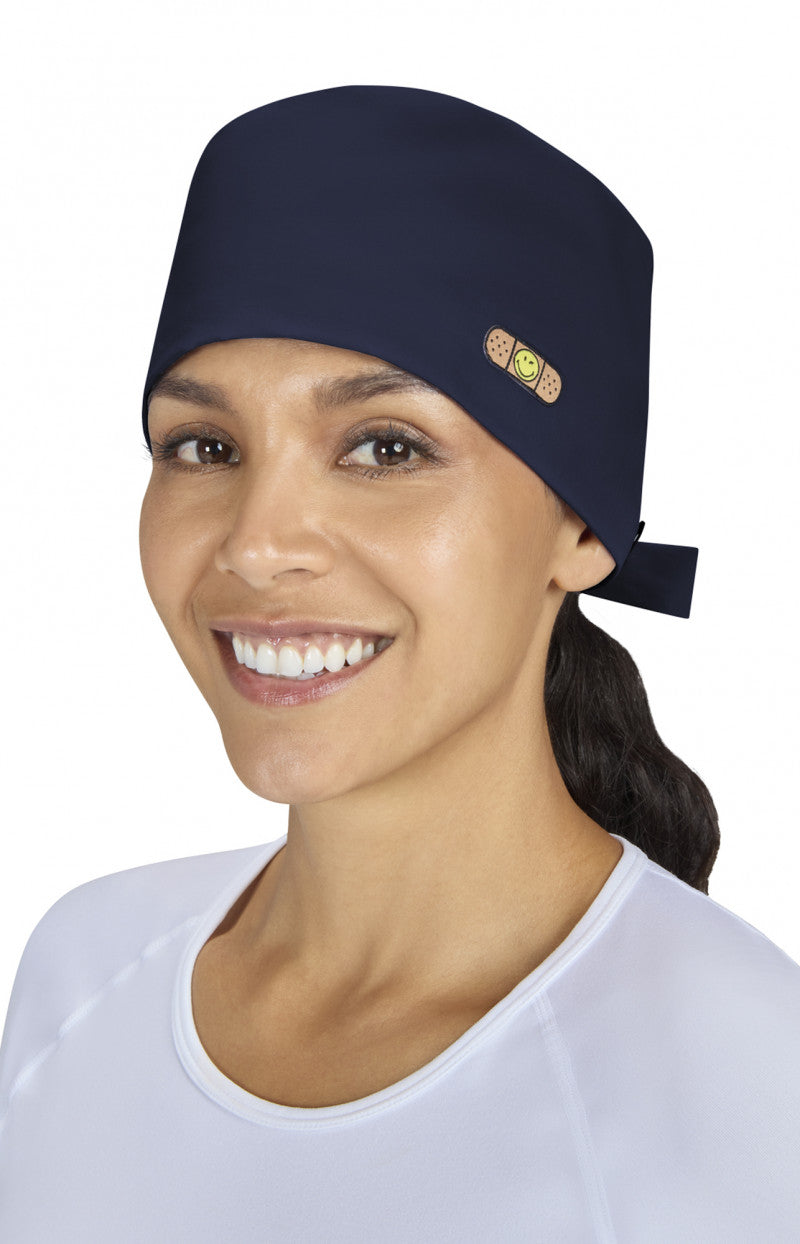 Essentials A174 Bouffant Cap Navy